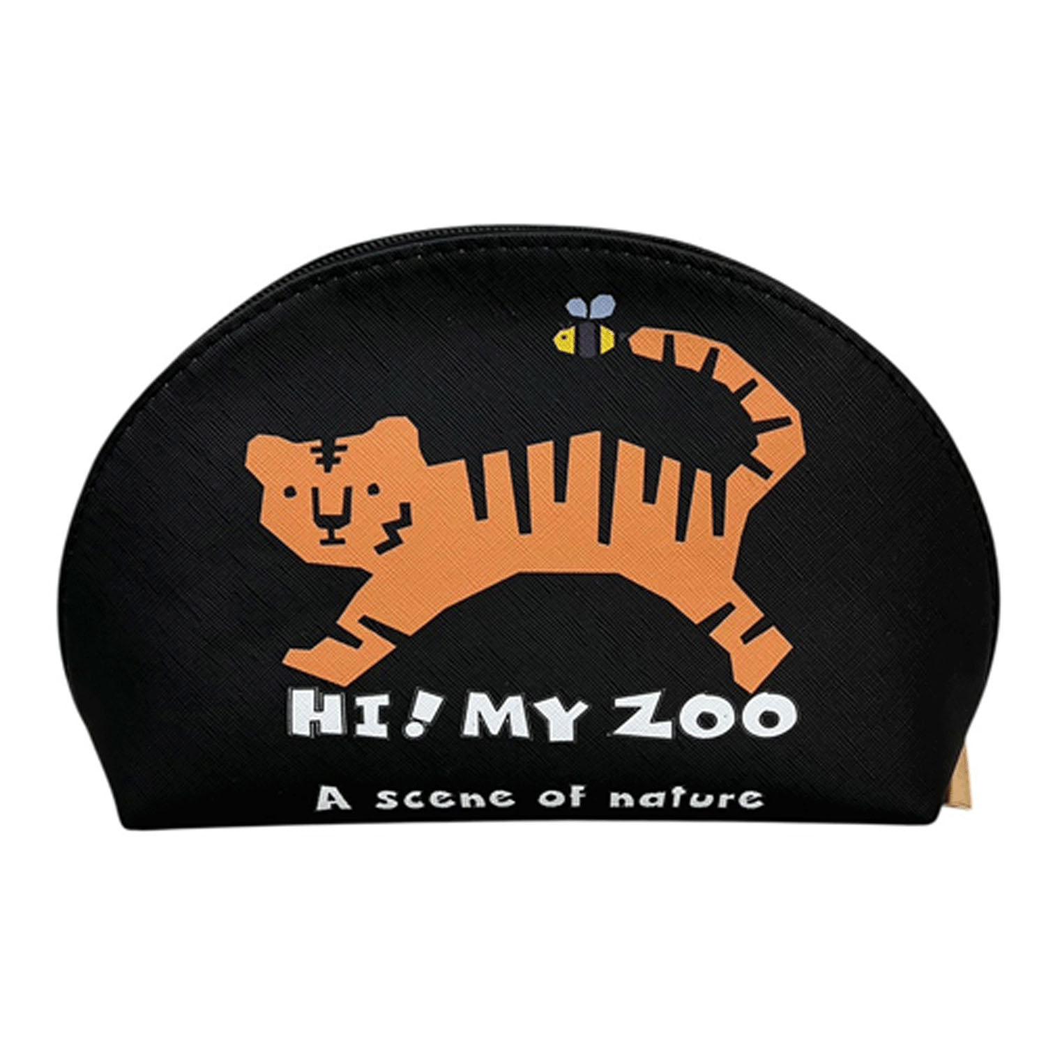 【33－00 次回納期未定】HI！MY ZOO アニマル柄 4連ポーチ - 画像3