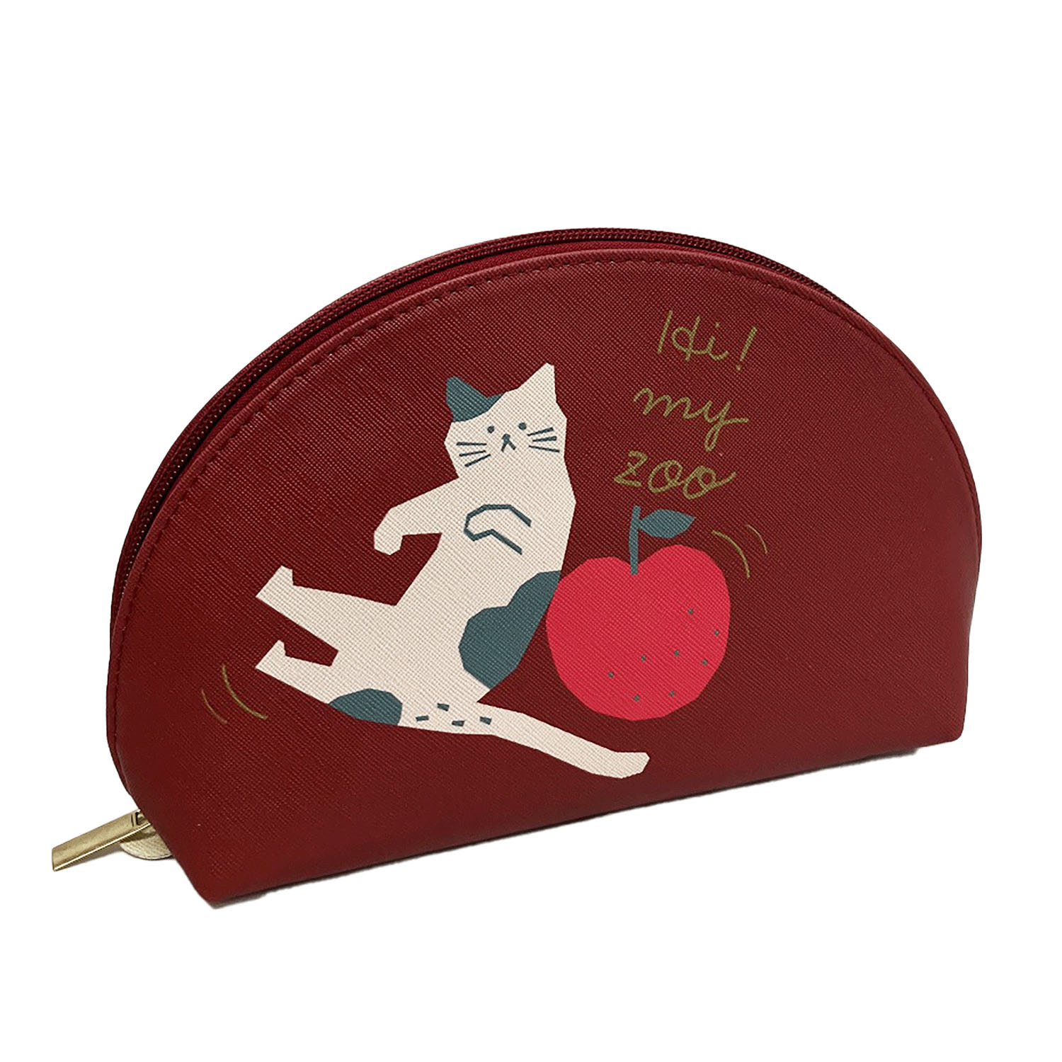 【33－00、82－00 次回納期未定】HI！MY ZOO アニマル柄 4連ポーチ - 画像5