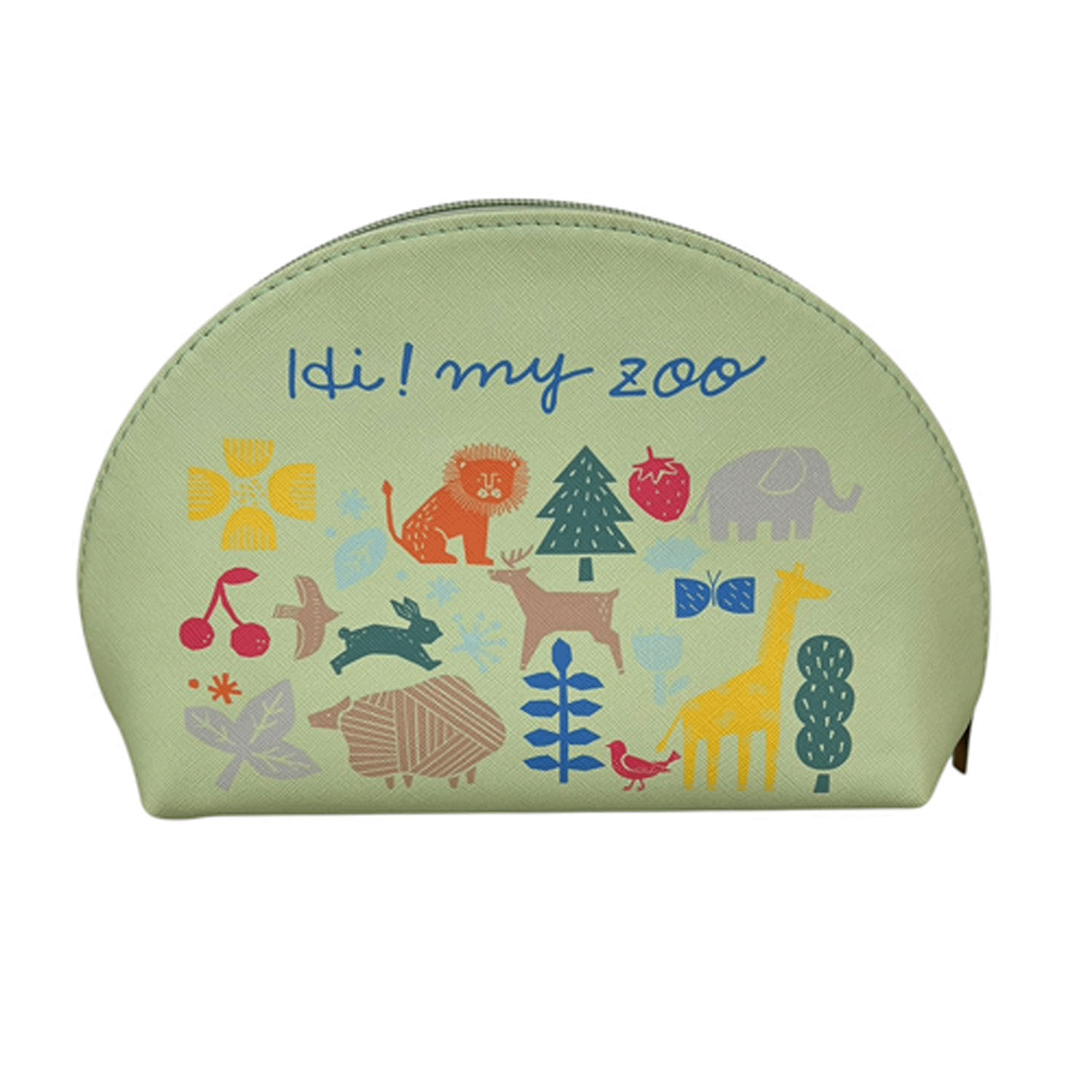 【33－00、82－00 次回納期未定】HI！MY ZOO アニマル柄 4連ポーチ - 画像6