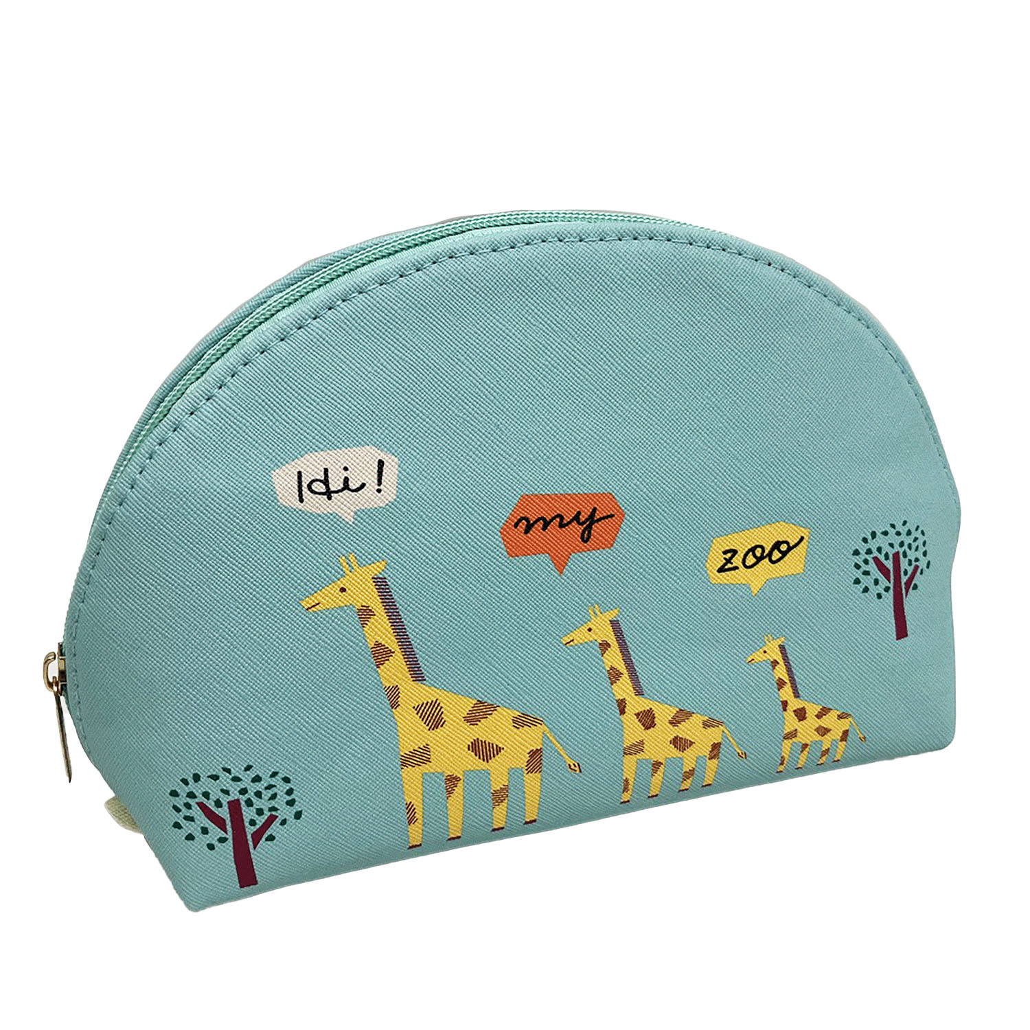 【33－00、82－00 次回納期未定】HI！MY ZOO アニマル柄 4連ポーチ - 画像8