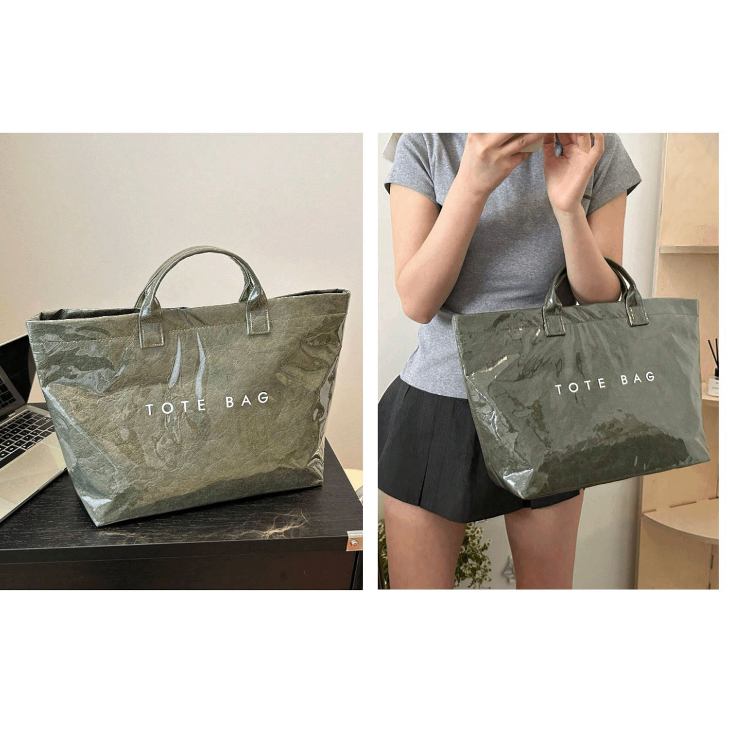 【新色入荷】PVCトートバッグ