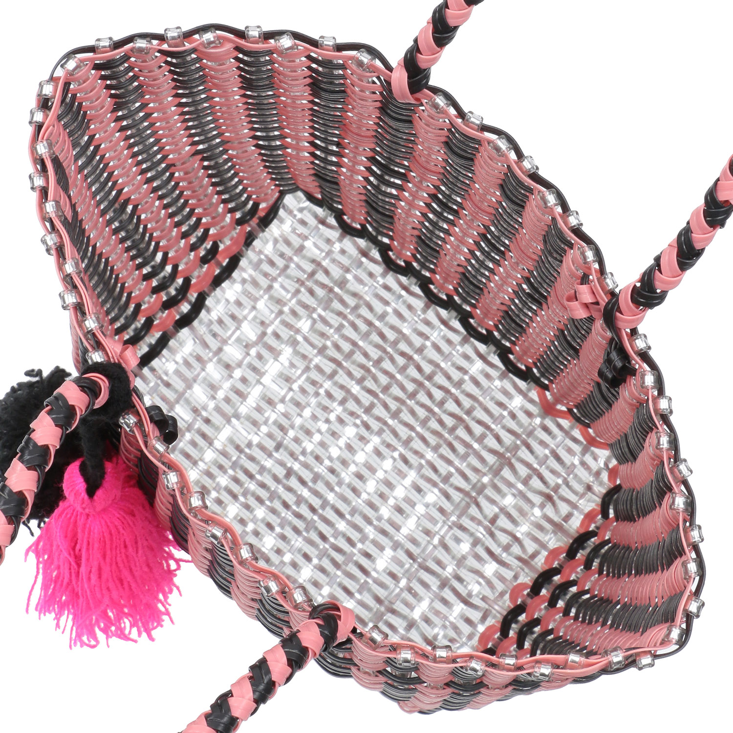 COOCO メッシュ編みミニトートバッグ - 画像4