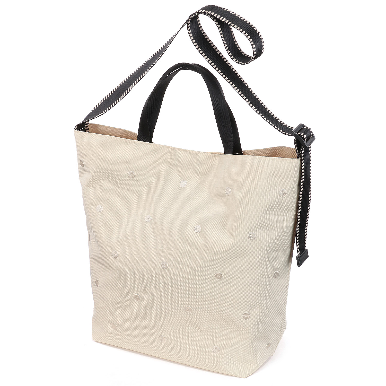 【新色入荷】cachecacheナイロンドット2WAYショルダーバッグ - 画像3