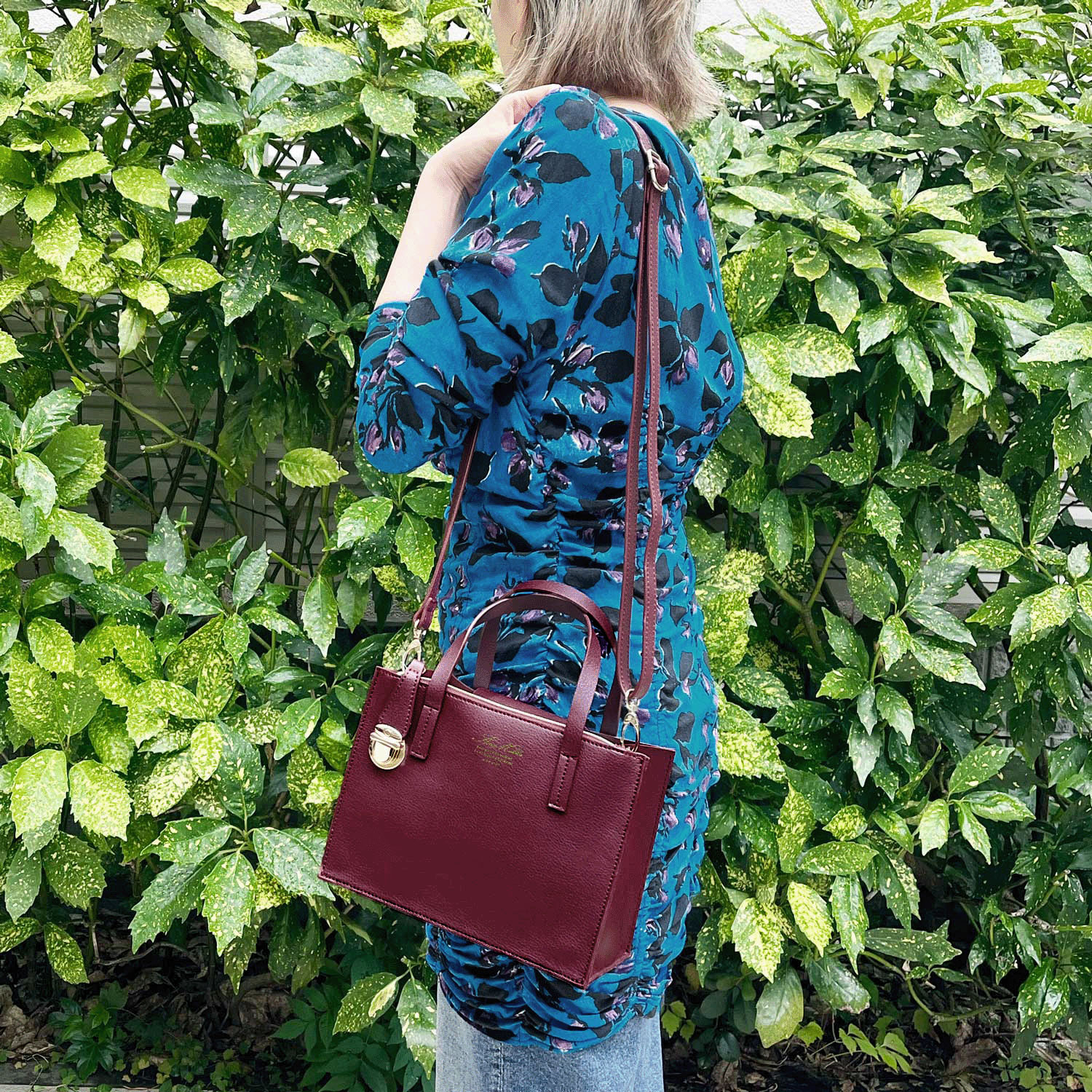 ジップデザイン2WAYミニバッグ - 画像1