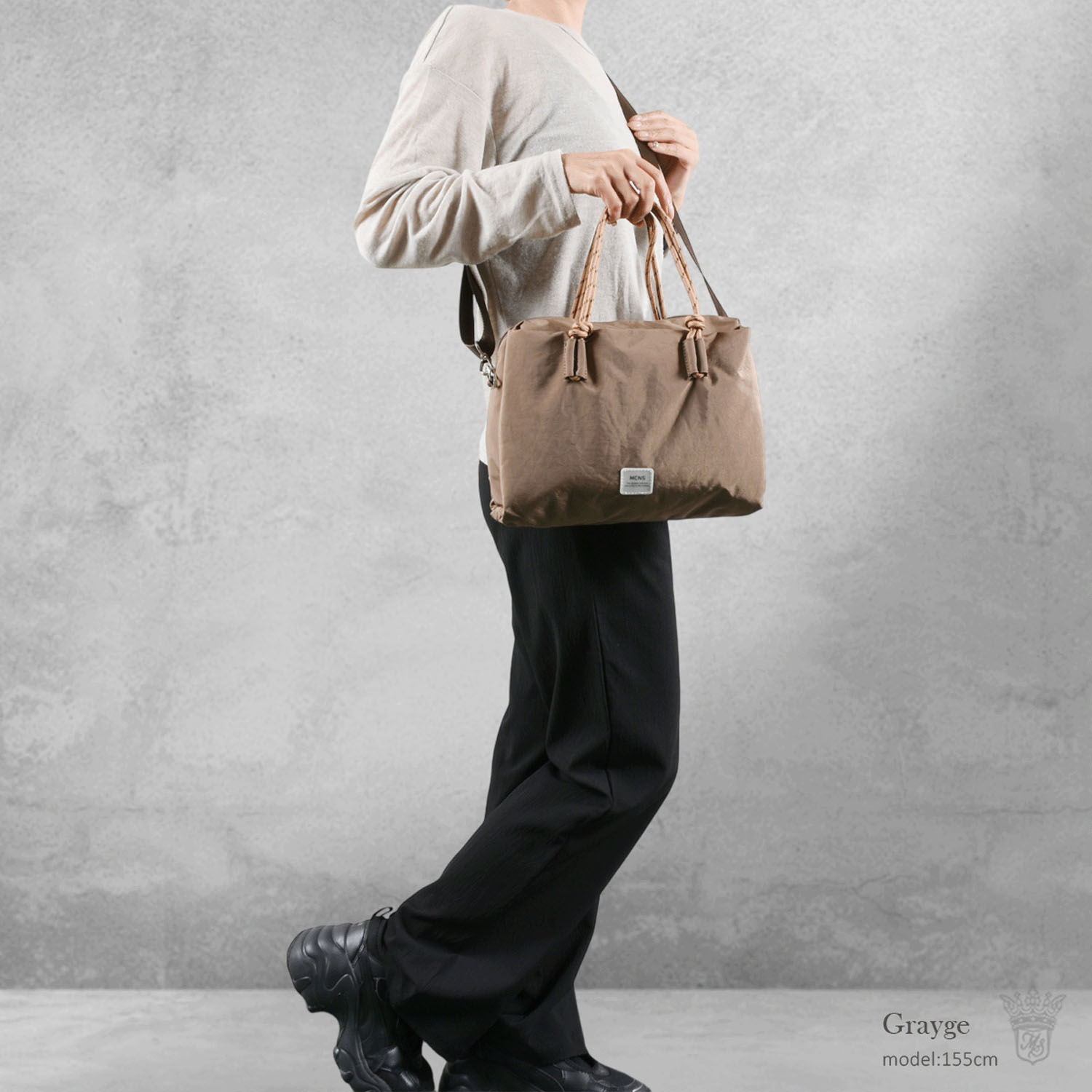 MACARONIC STYLE ナイロンパラロープ2WAYバッグ - 画像4