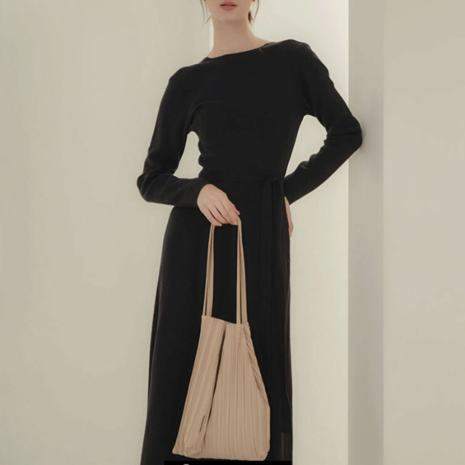 BLUEORB プリーツトートバッグ（ポーチ付き） - 画像47