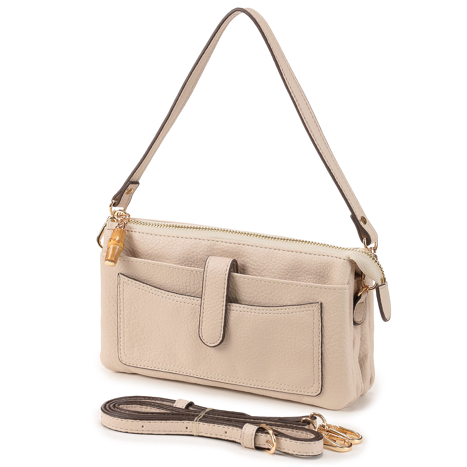 バンブー付きお財布ポシェット - 画像4