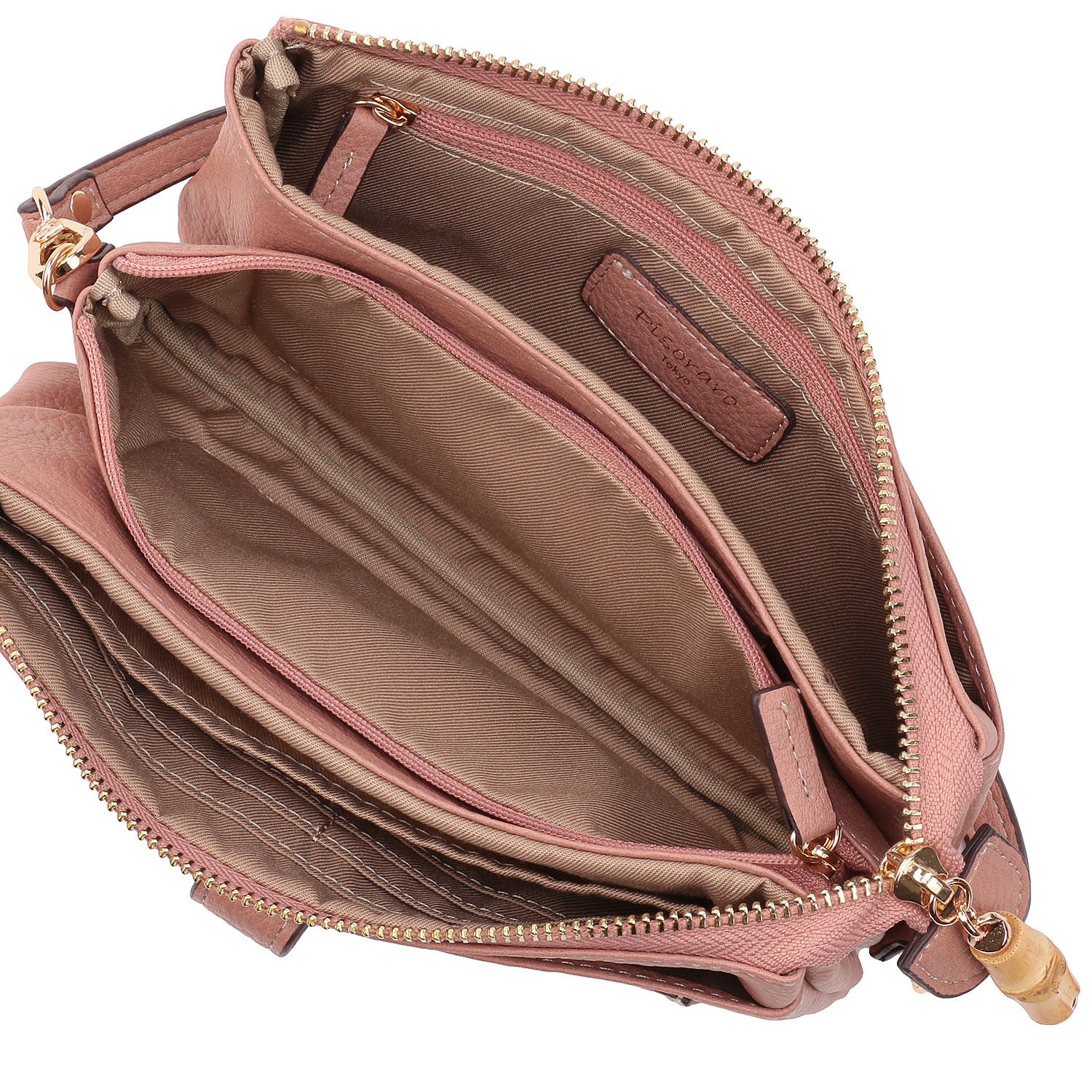 バンブー付きお財布ポシェット - 画像10