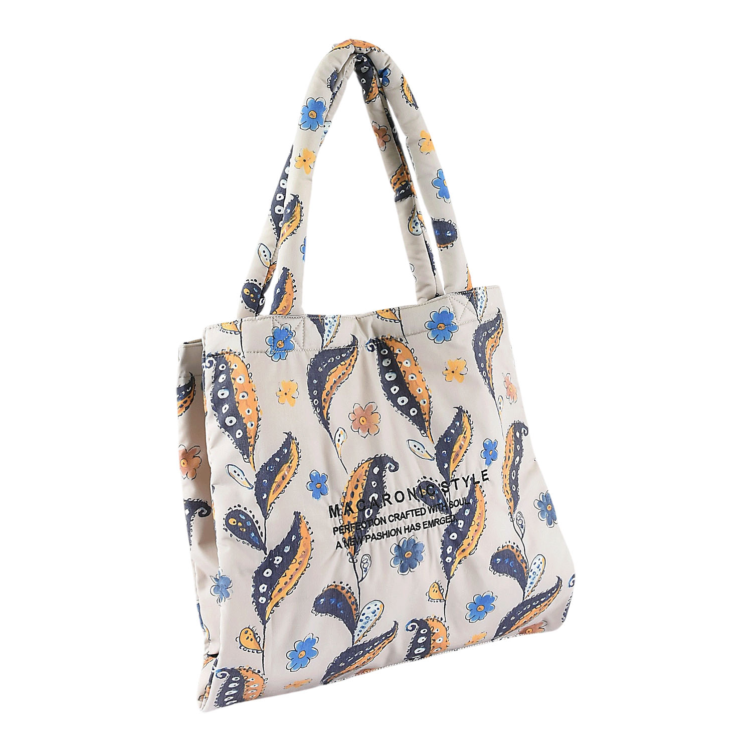 MACARONIC STYLE マルチ柄ものトートバッグ - 画像4