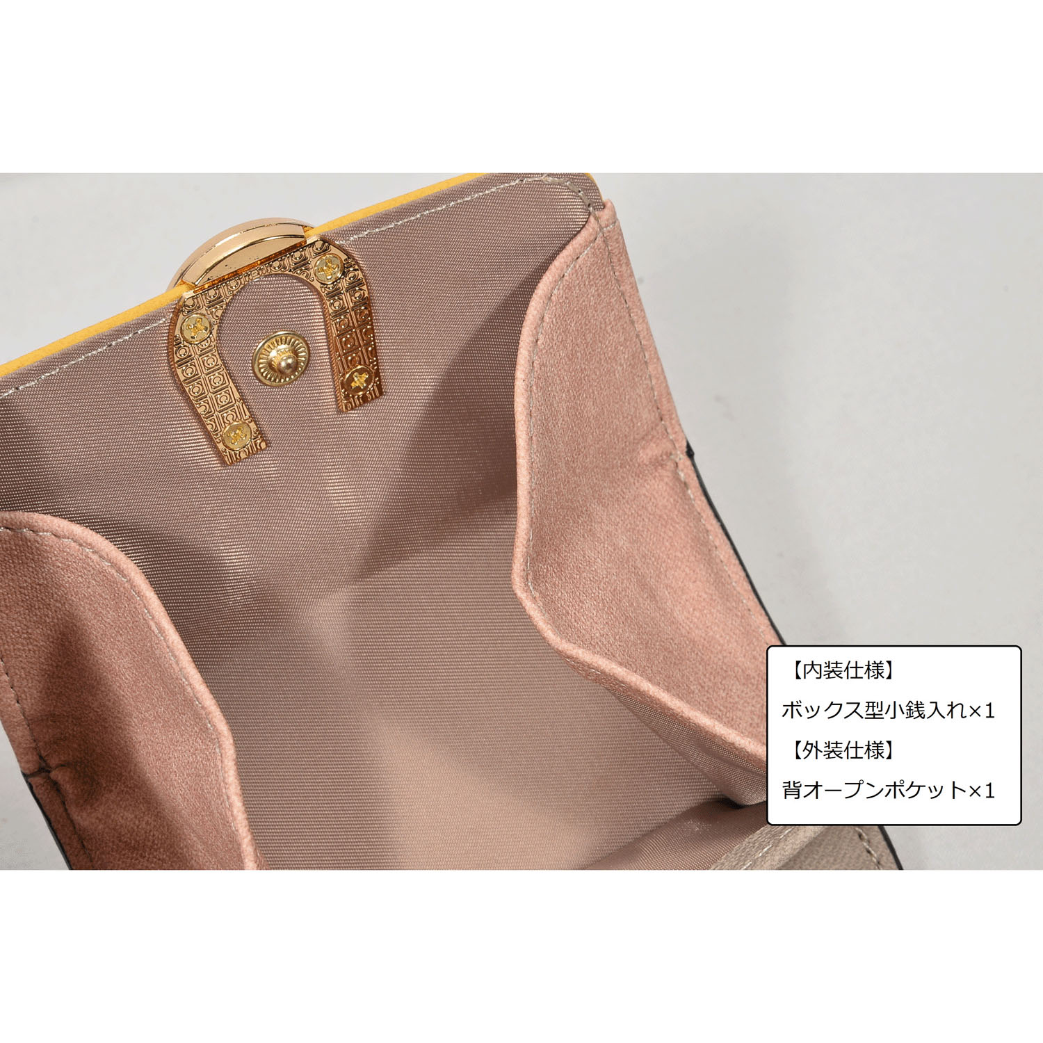 馬蹄金具2つ折り財布 - 画像14