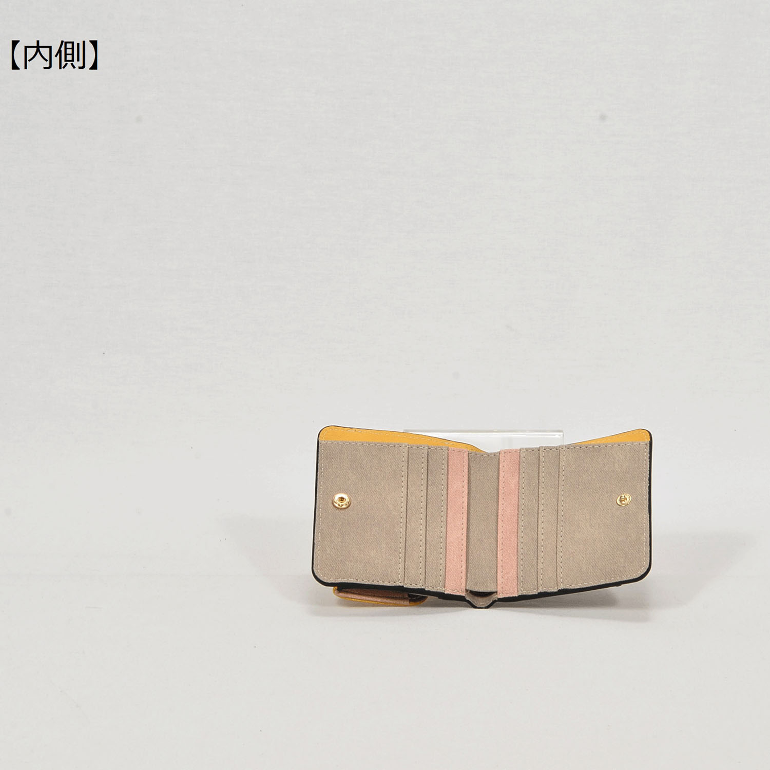 馬蹄金具2つ折り財布 - 画像8