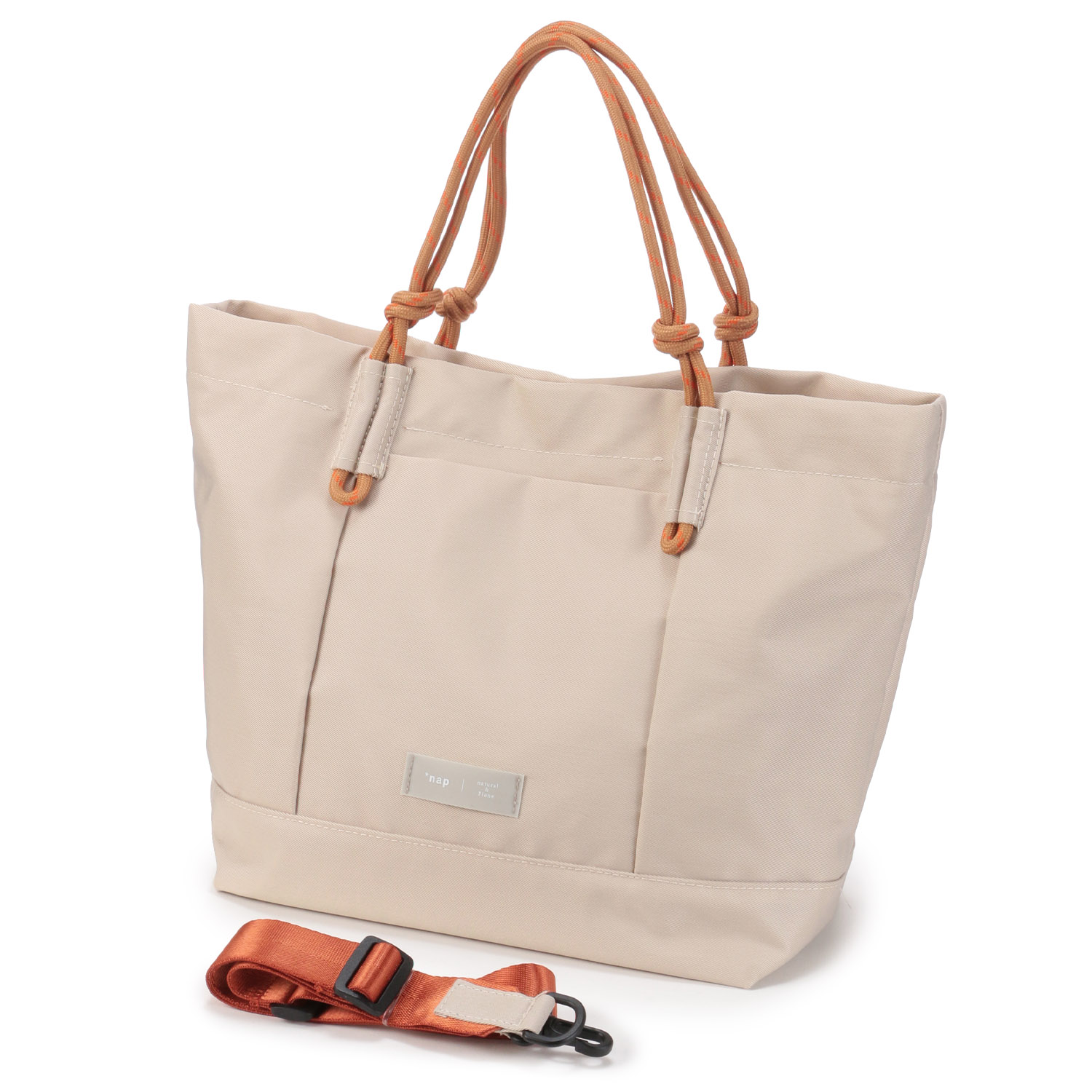nap ロープハンドル軽量トートバッグ - 画像3
