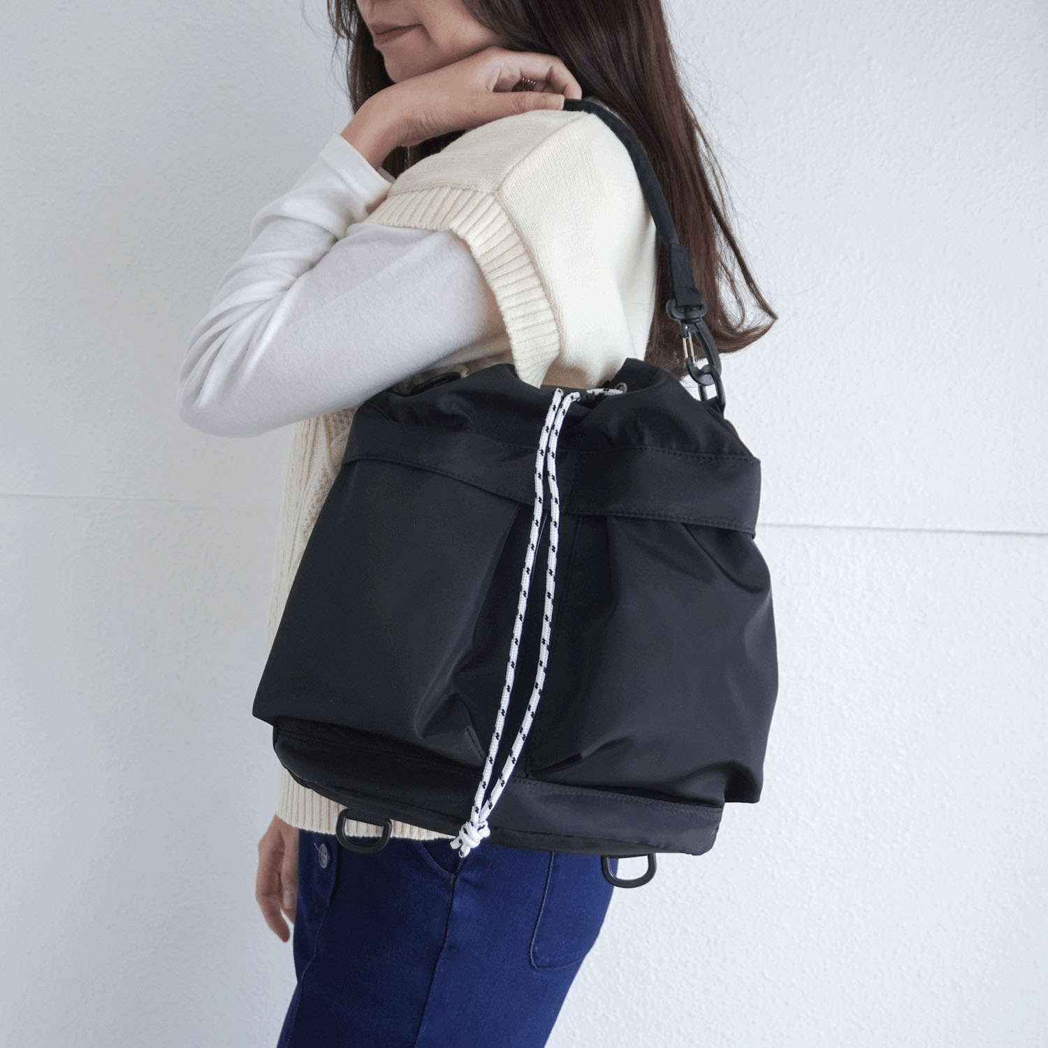 【エトワールオリジナル】ドロスト型4WAYバッグ - 画像2