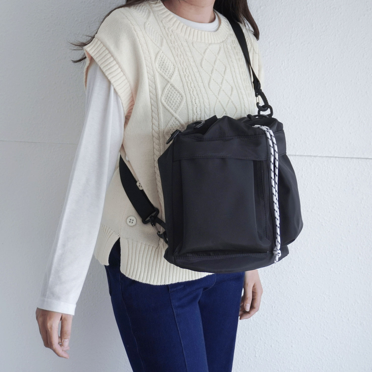 【エトワールオリジナル】ドロスト型4WAYバッグ - 画像4