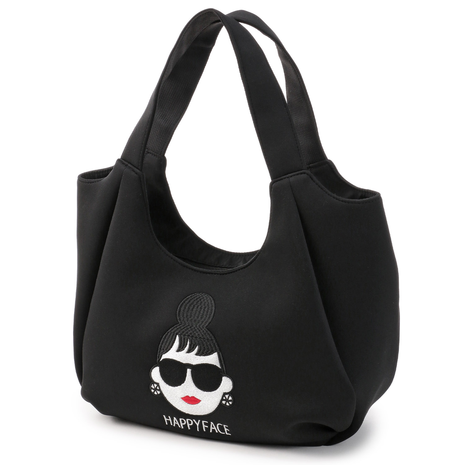 【エトワールオリジナル】HAPPY FACE レディ・エマ刺繍バルーン型バッグ - 画像7