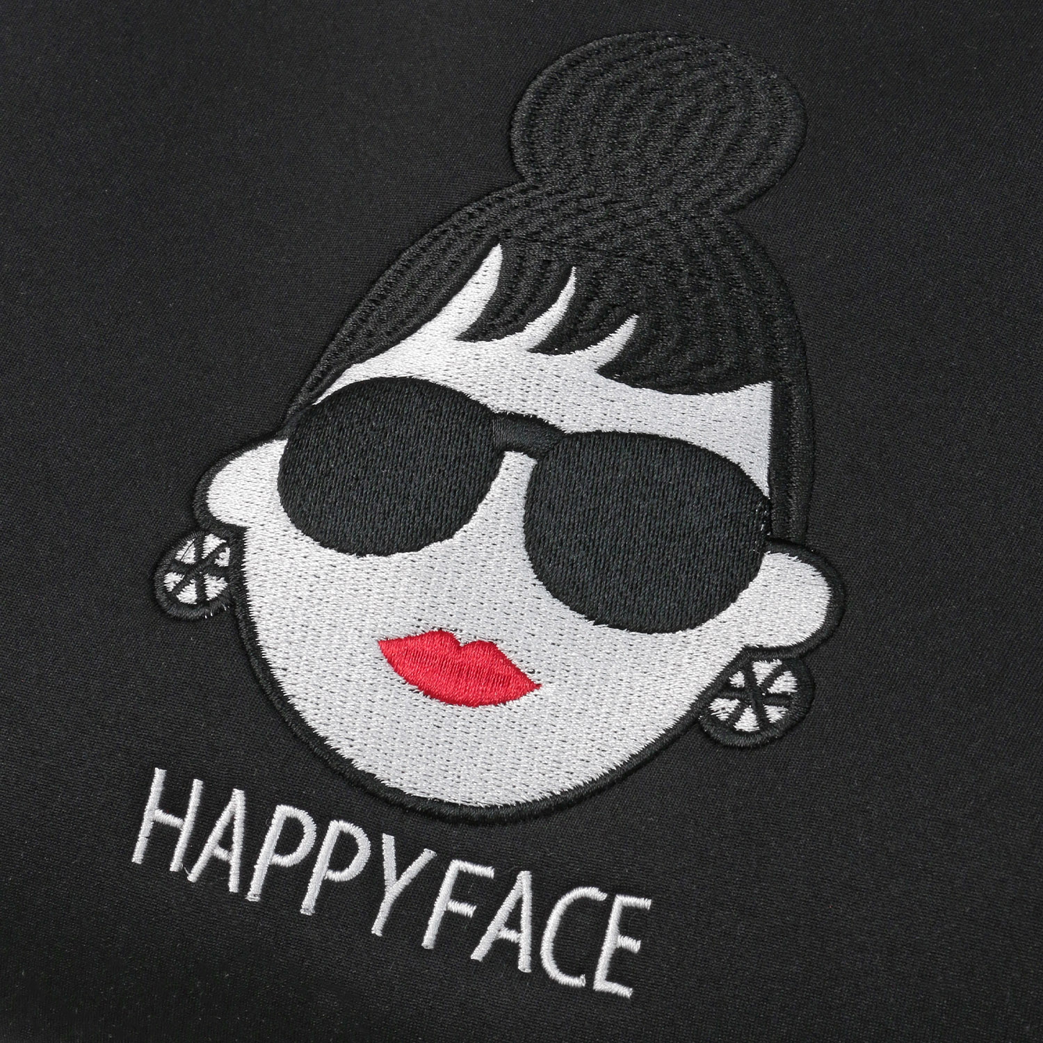 【エトワールオリジナル】HAPPY FACE レディ・エマ刺繍バルーン型バッグ - 画像9