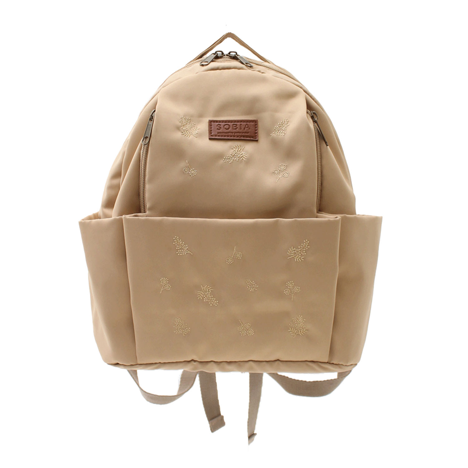 撥水フルール刺繍リュックサック - 画像5