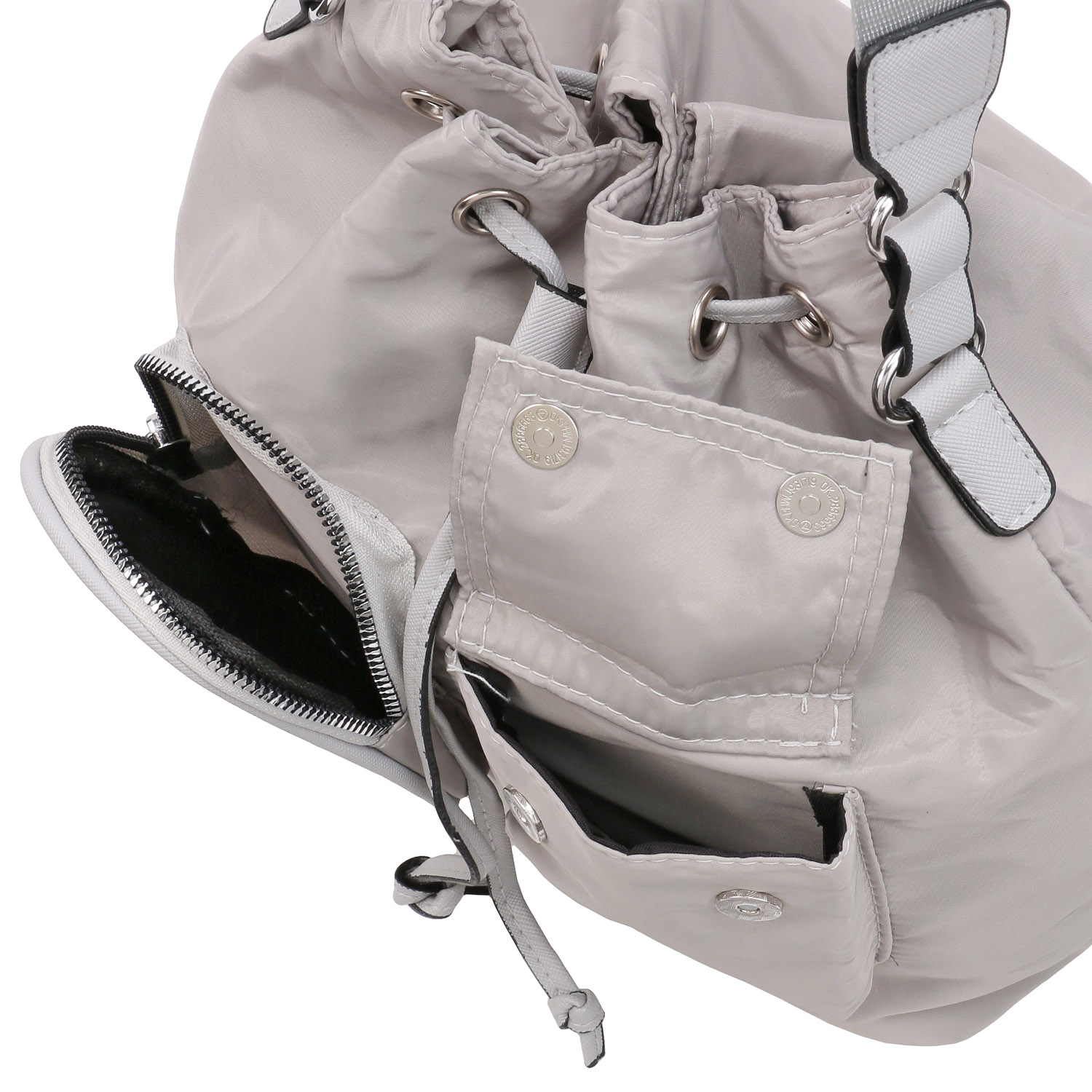 adia ナイロン巾着2WAYバッグ - 画像7