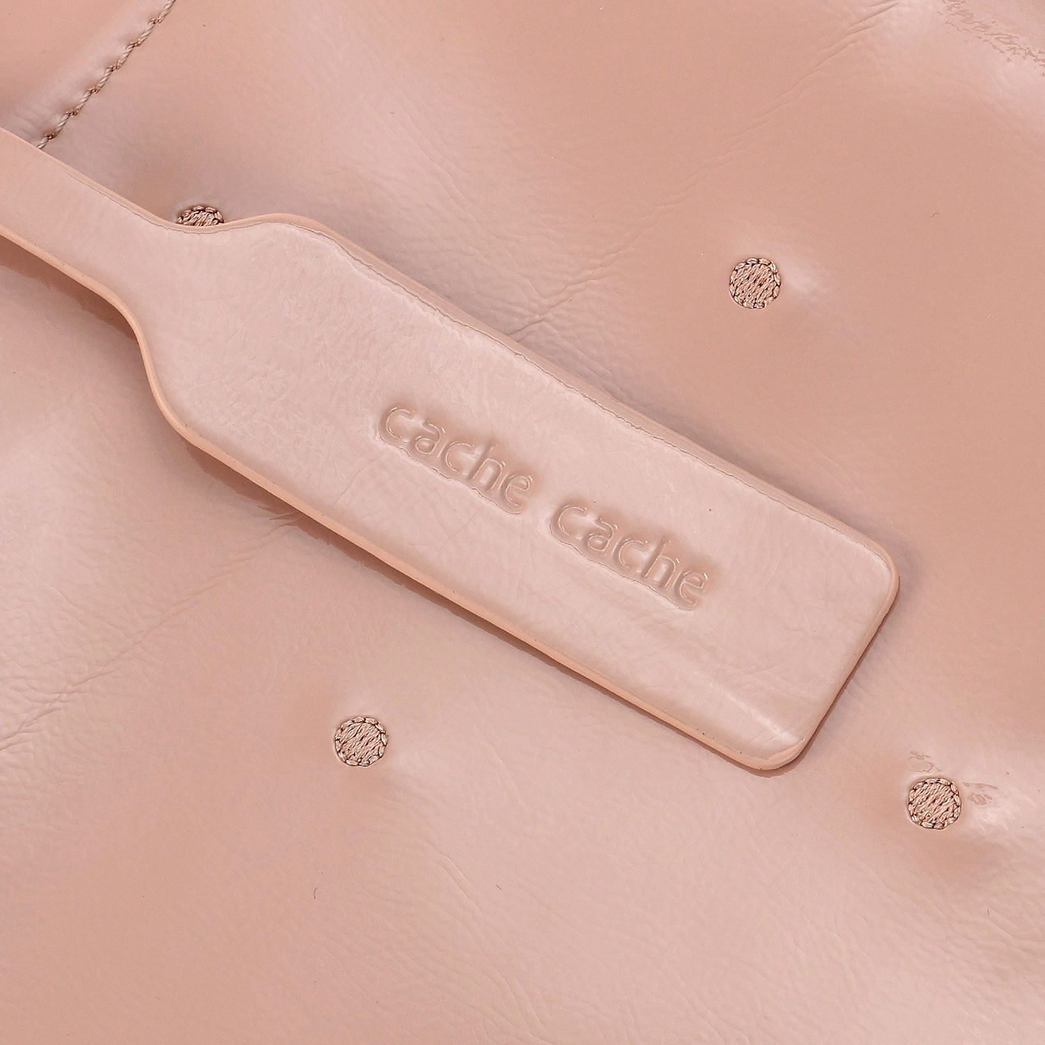 cachecache エナメルドット刺繍2WAYトートバッグ - 画像9