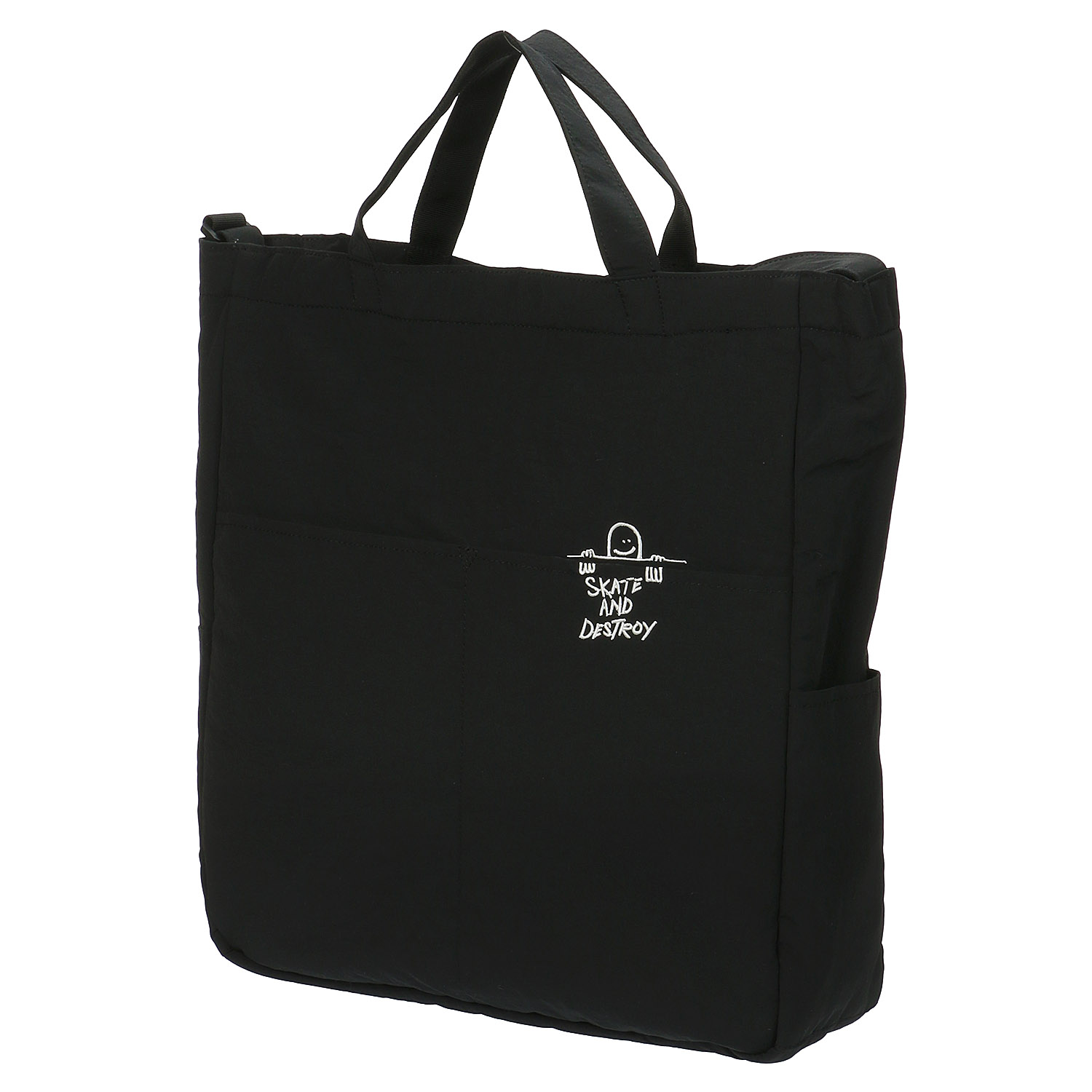 THRASHER シワナイロン2WAYトートバッグ L - 画像1