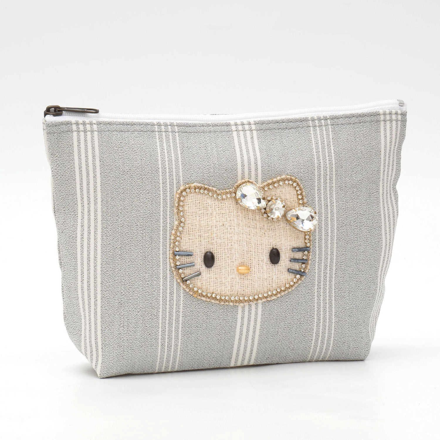 Hello Kitty×MAYGLOBE ストライプ船型ポーチ - 画像2