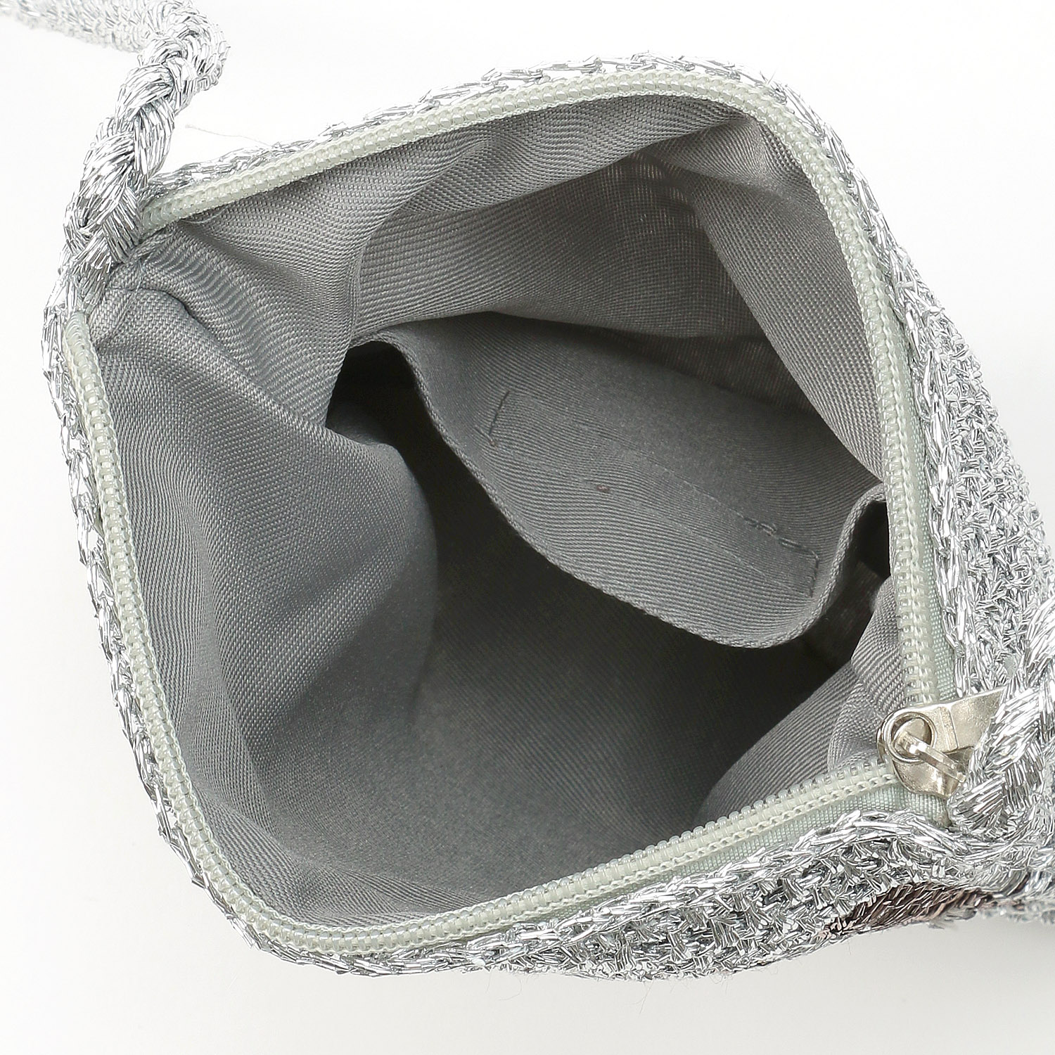 COOCO ラメクロシェ編みミニショルダーバッグ - 画像4