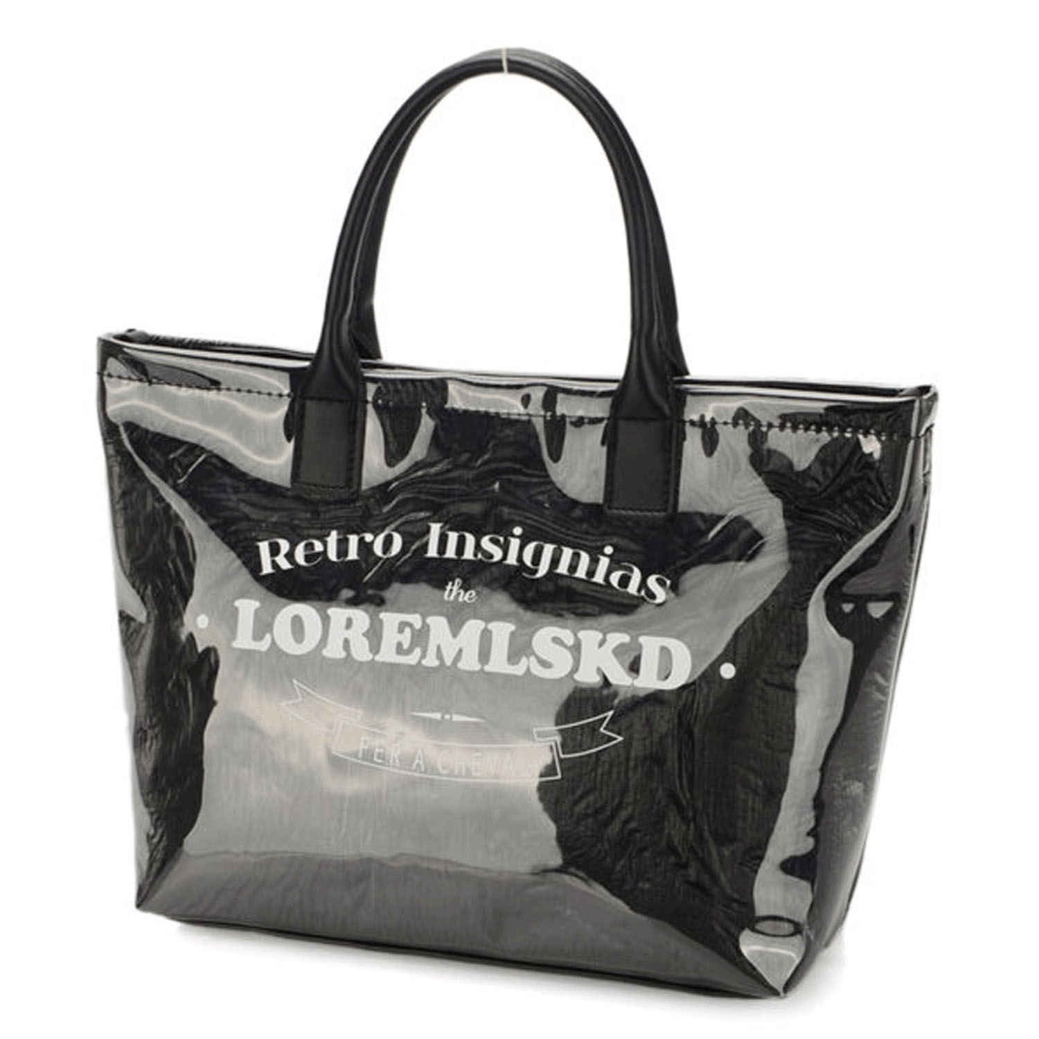 PVCロゴトートバッグ - 画像5