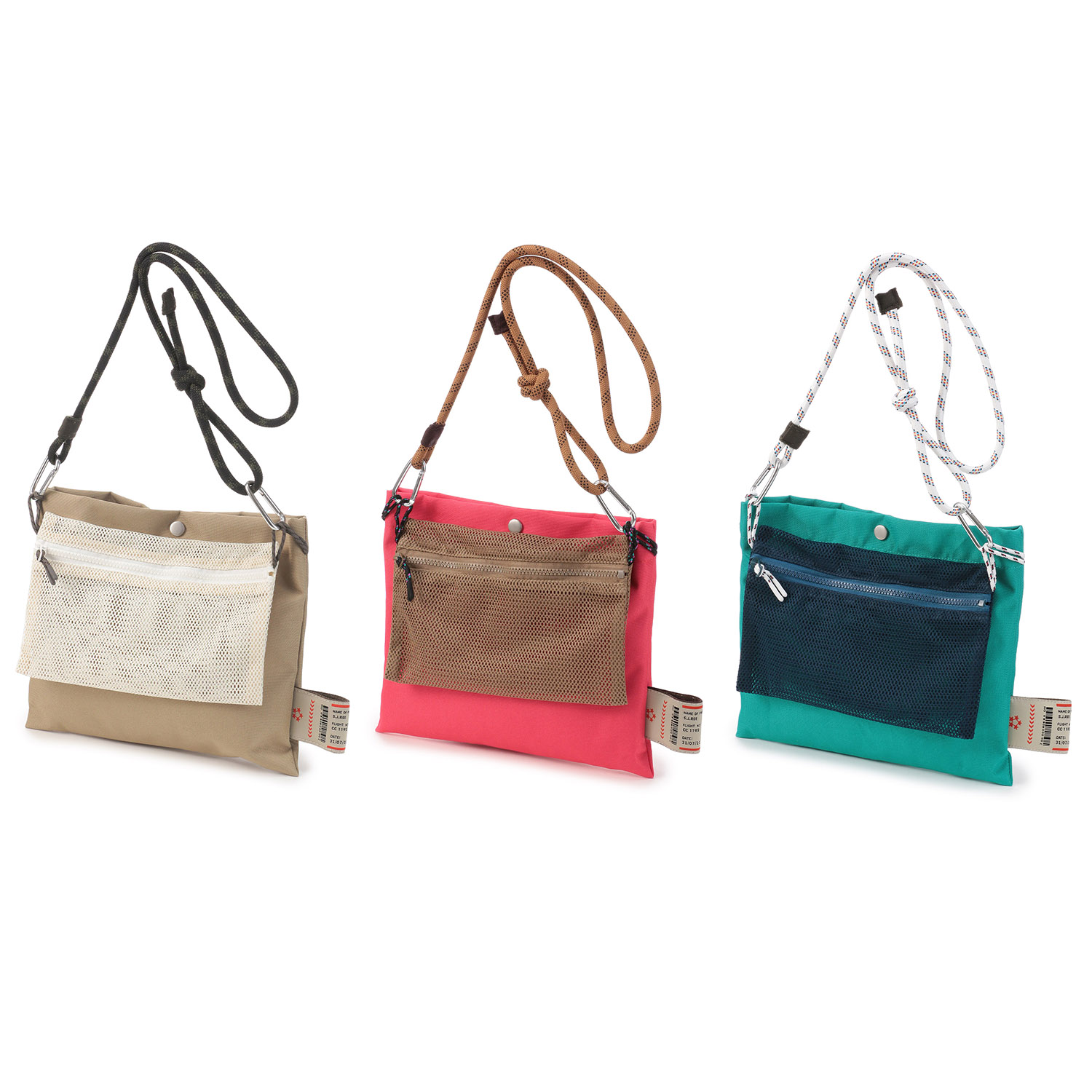 COOCO オリジナルテープ×2連サコッシュバッグ - 画像1