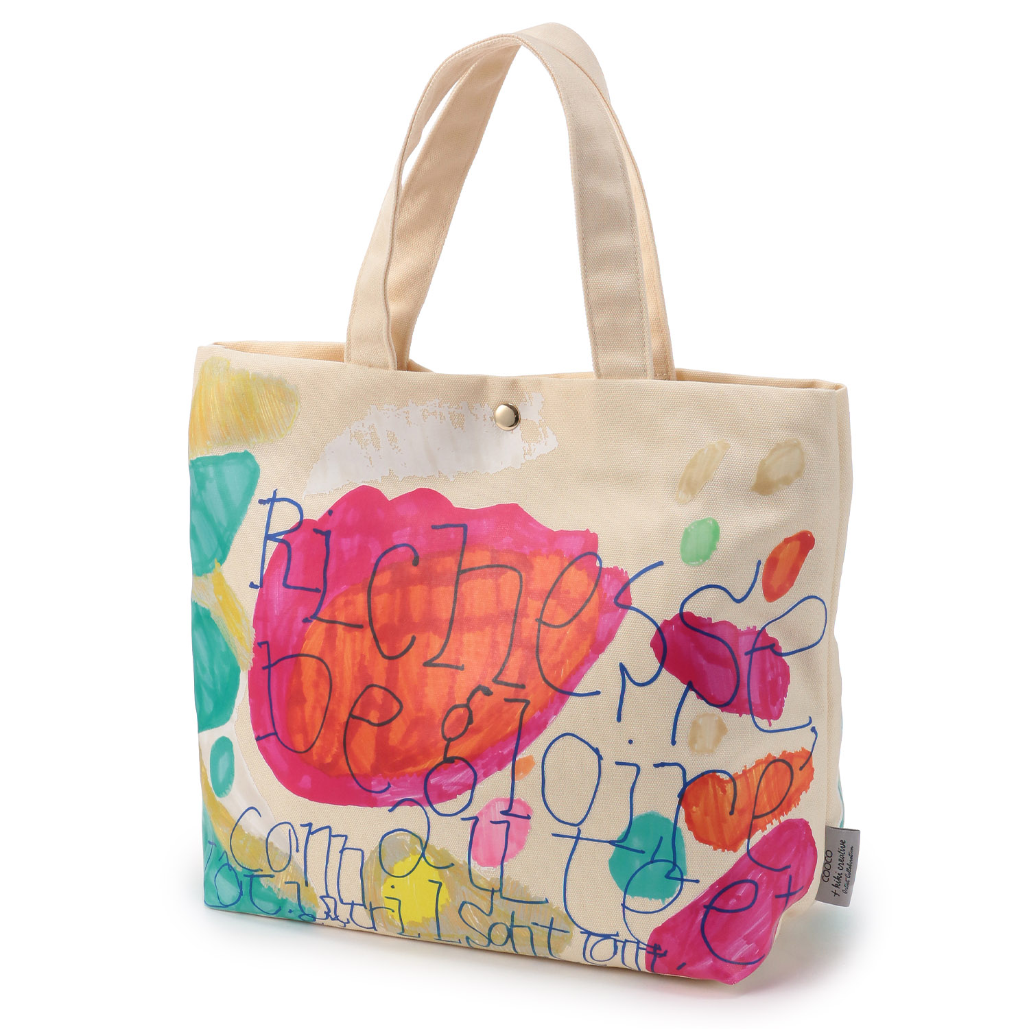 Artist Collection アート柄キャンバストートバッグ - 画像3