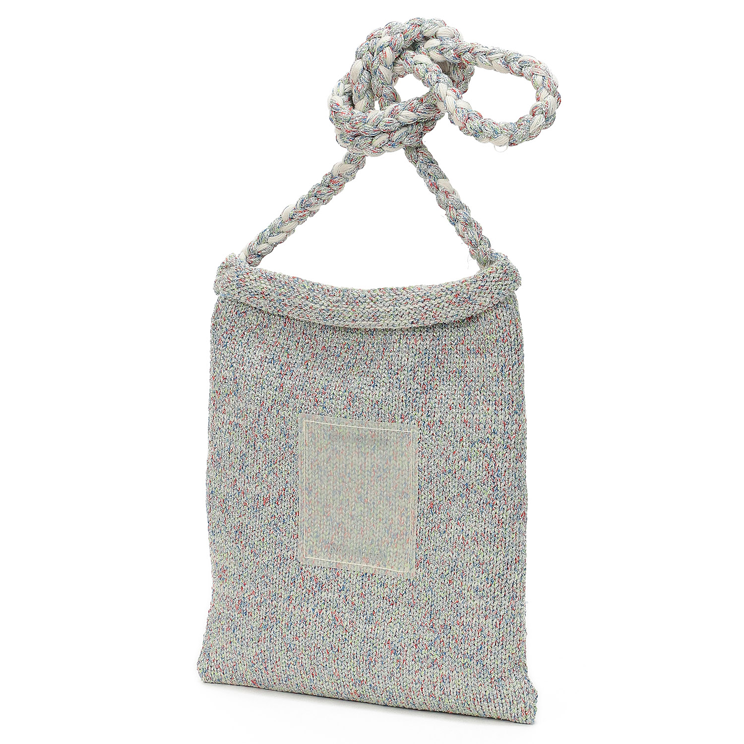 Nananoel MIXラメ入りニットミニショルダーバッグ - 画像2