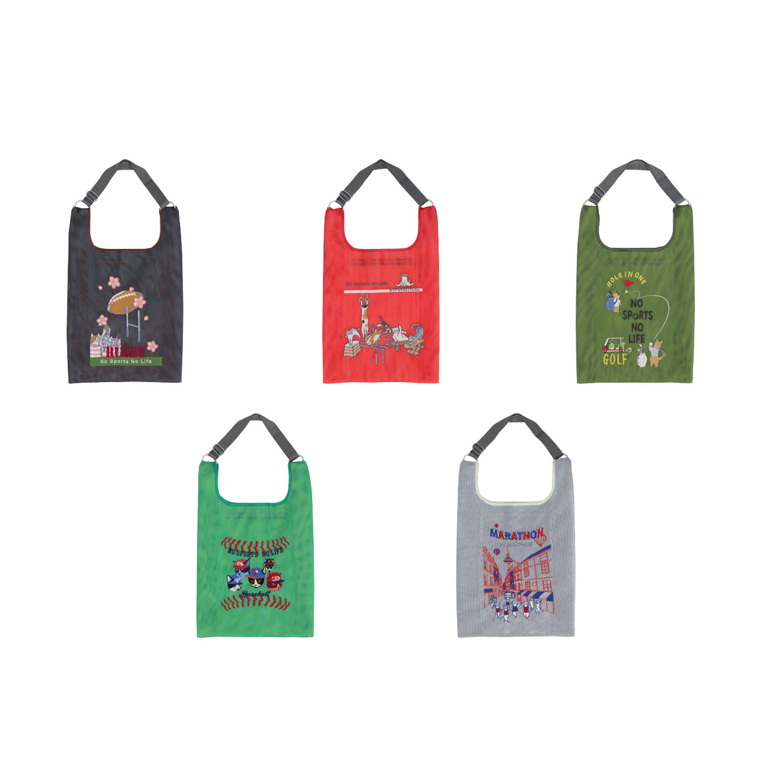 No Sports No Life くり手バッグ