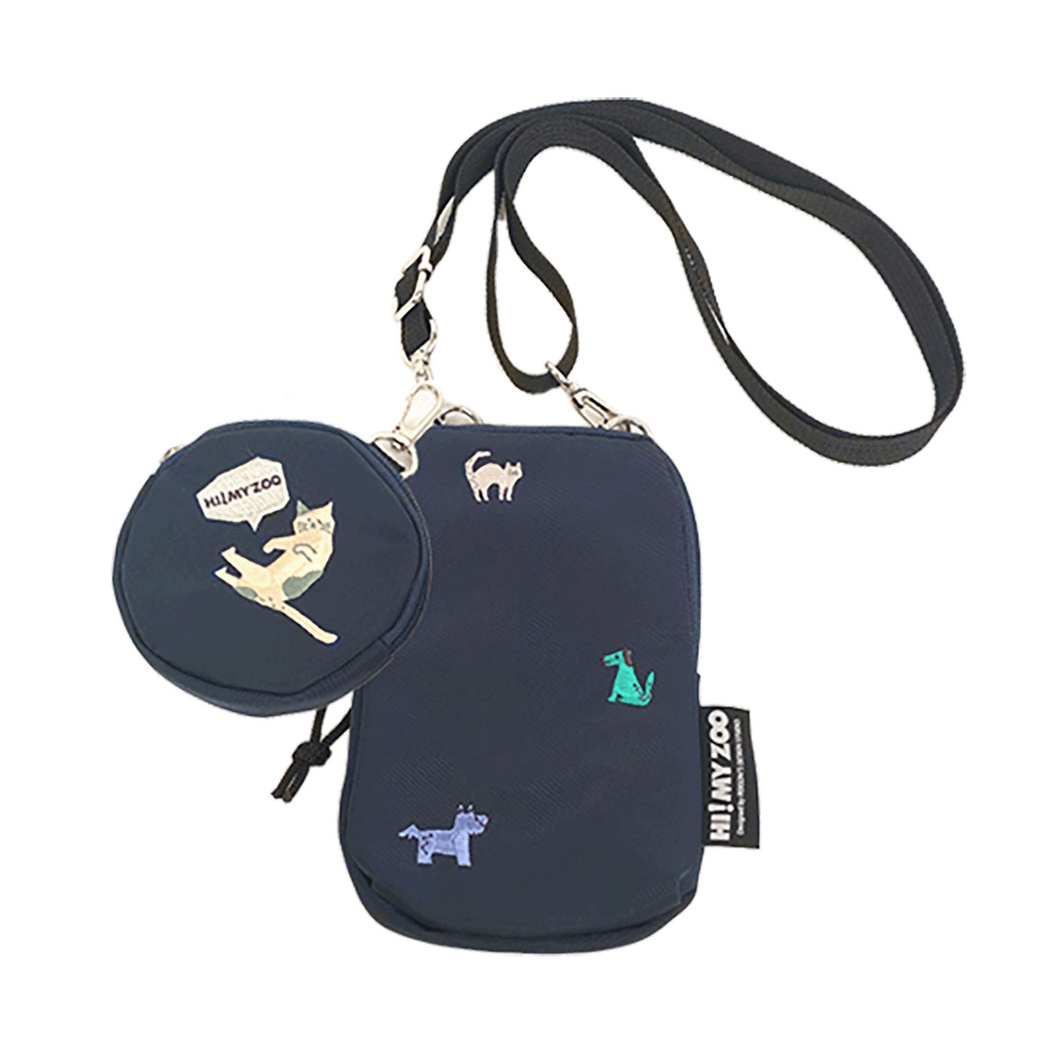 HI！MY ZOO HMZ刺繍ポーチ付ミニショルダーバッグ - 画像9