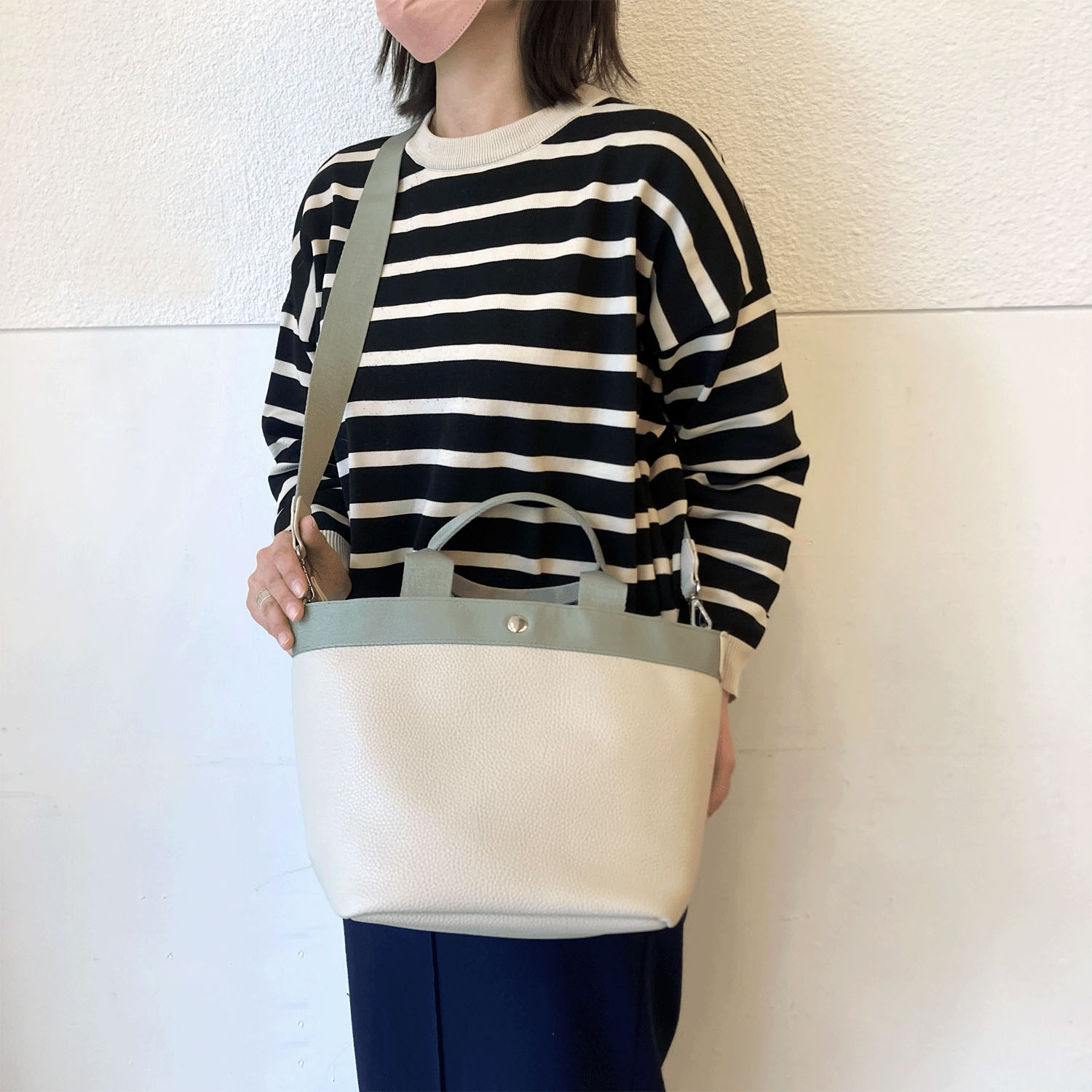 cachecache シュリンク船型2WAYトートバッグ - 画像2