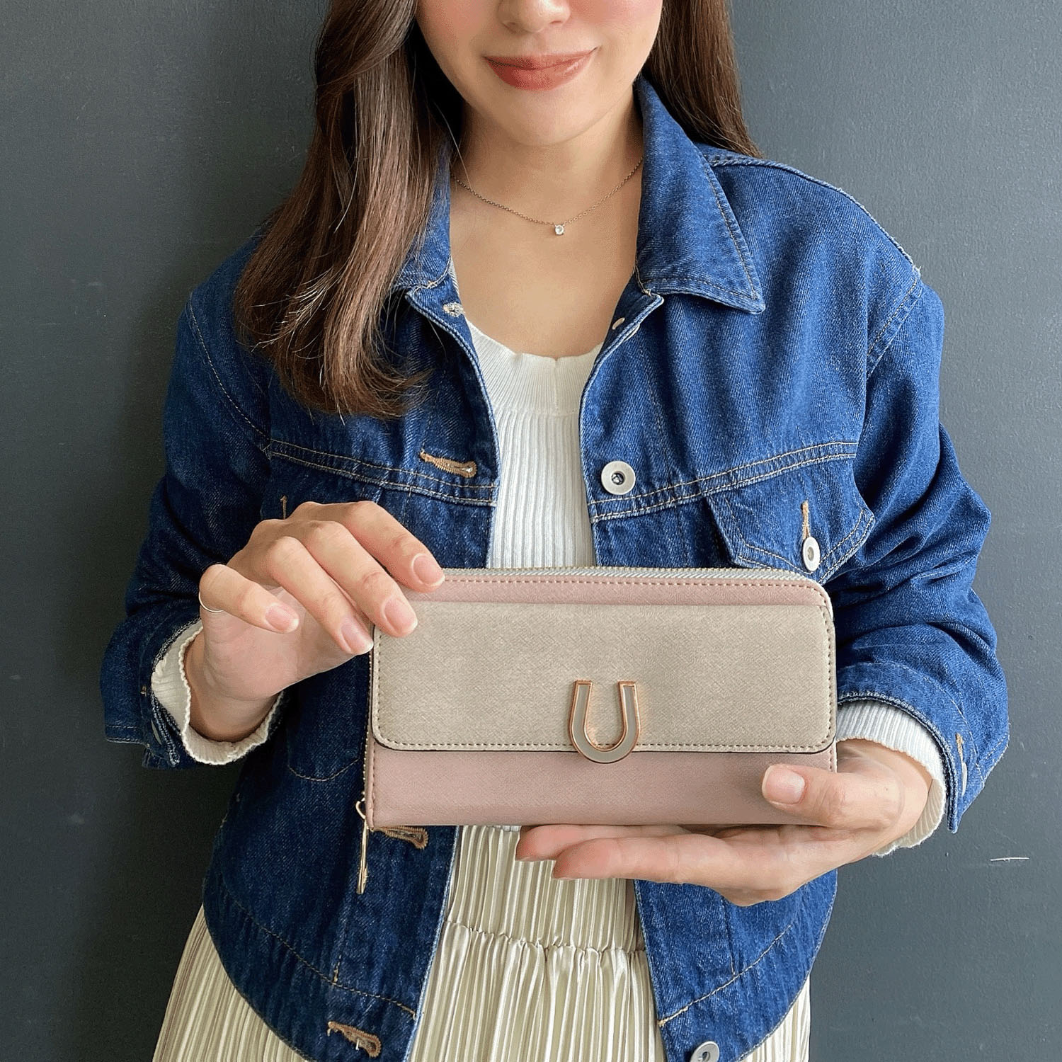 馬蹄金具ラウンド財布 - 画像2