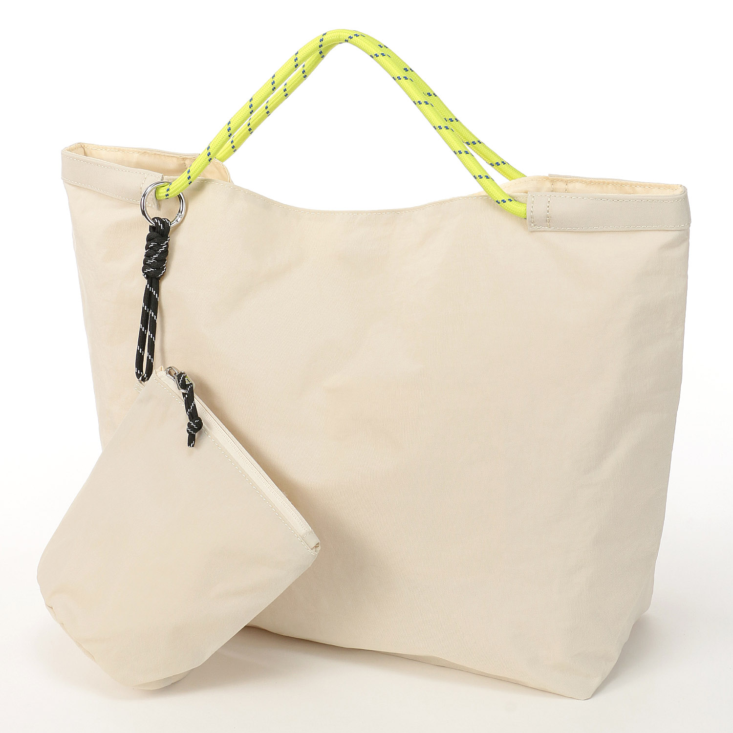 cachecache ウォッシャ－ナイロンパッカブルトートバッグ - 画像6