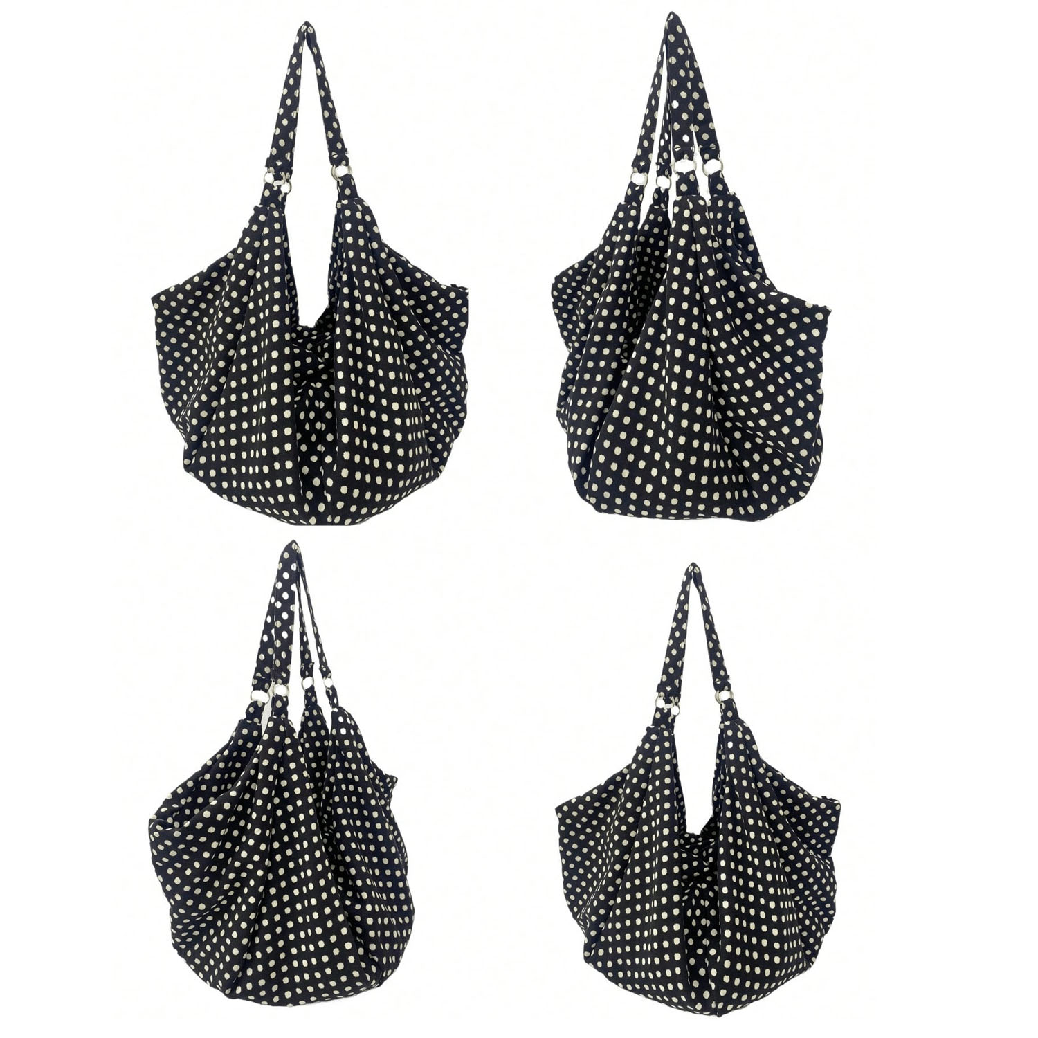 柄もの3WAYビッグバッグ - 画像5