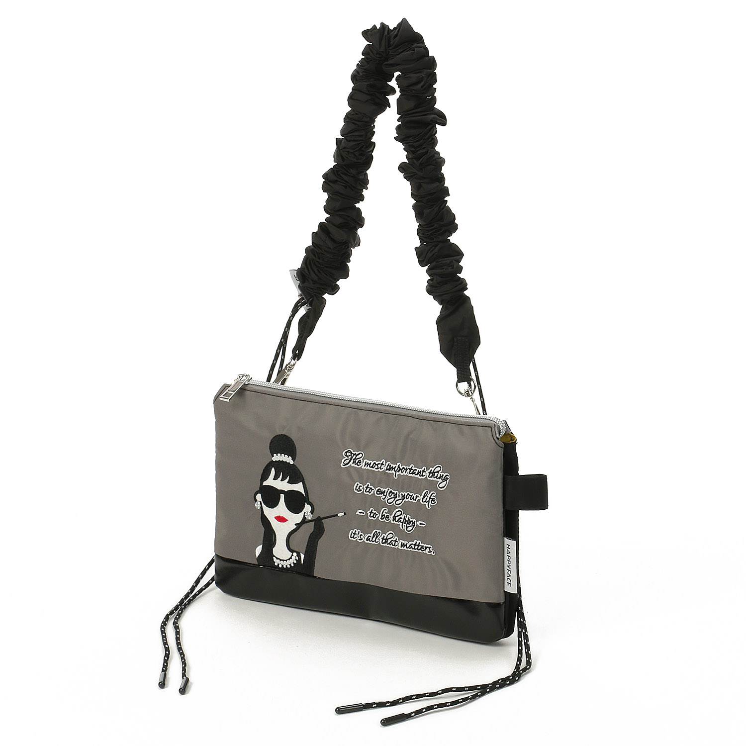 HAPPY FACE レディ・エマ くしゅくしゅショルダーバッグ - 画像2