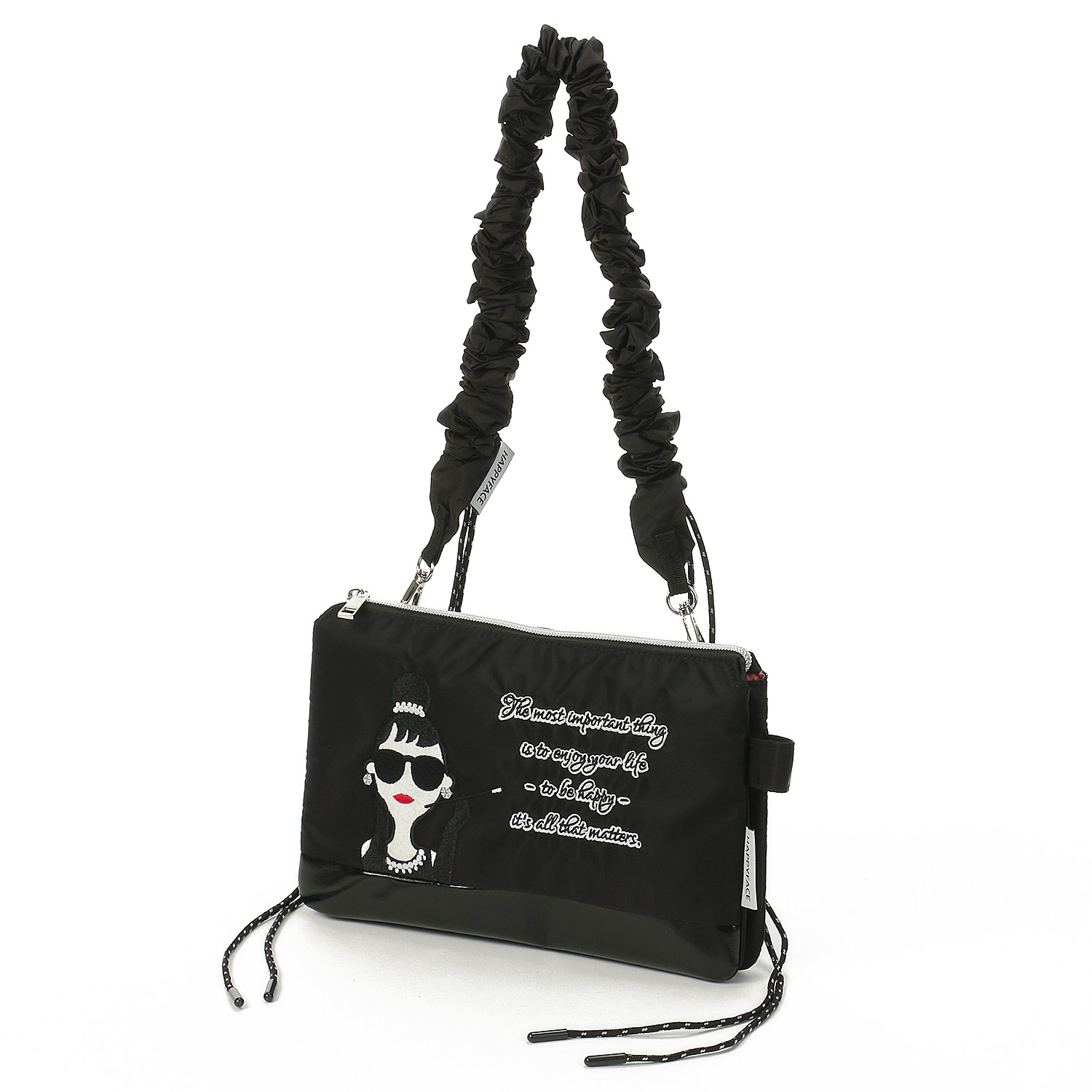 HAPPY FACE レディ・エマ くしゅくしゅショルダーバッグ - 画像6