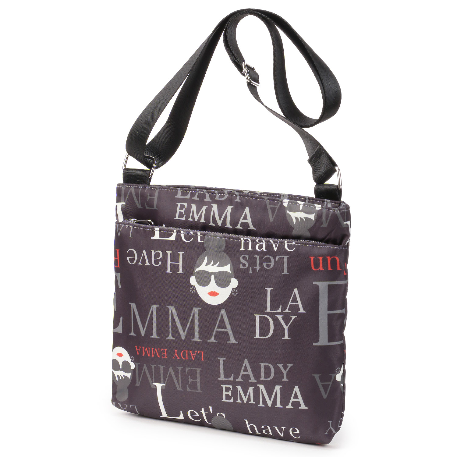 HAPPY FACE レディ・エマスクエアショルダーバッグ - 画像3