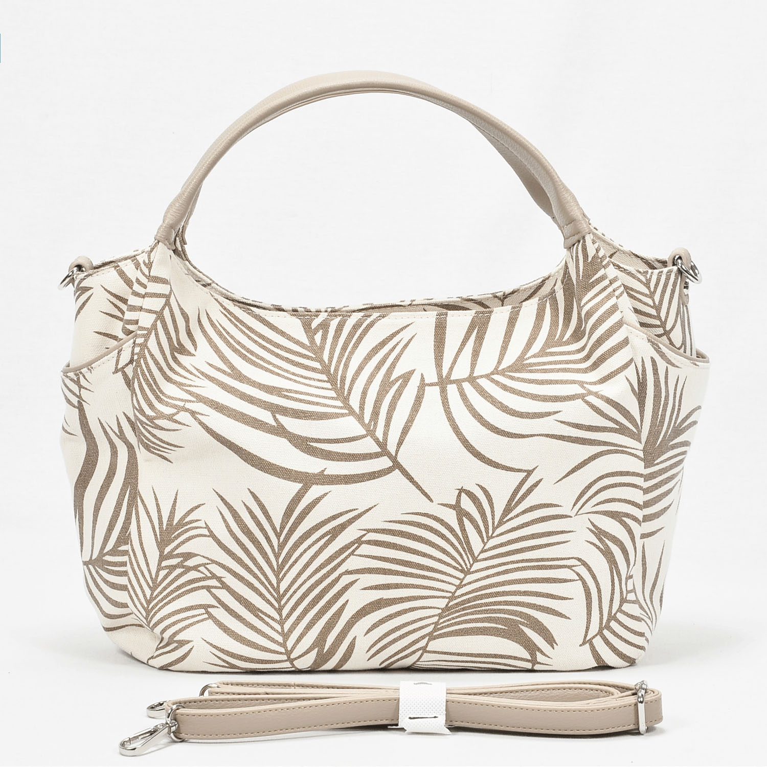 ボタニカルプリント2WAYトートバッグ - 画像5