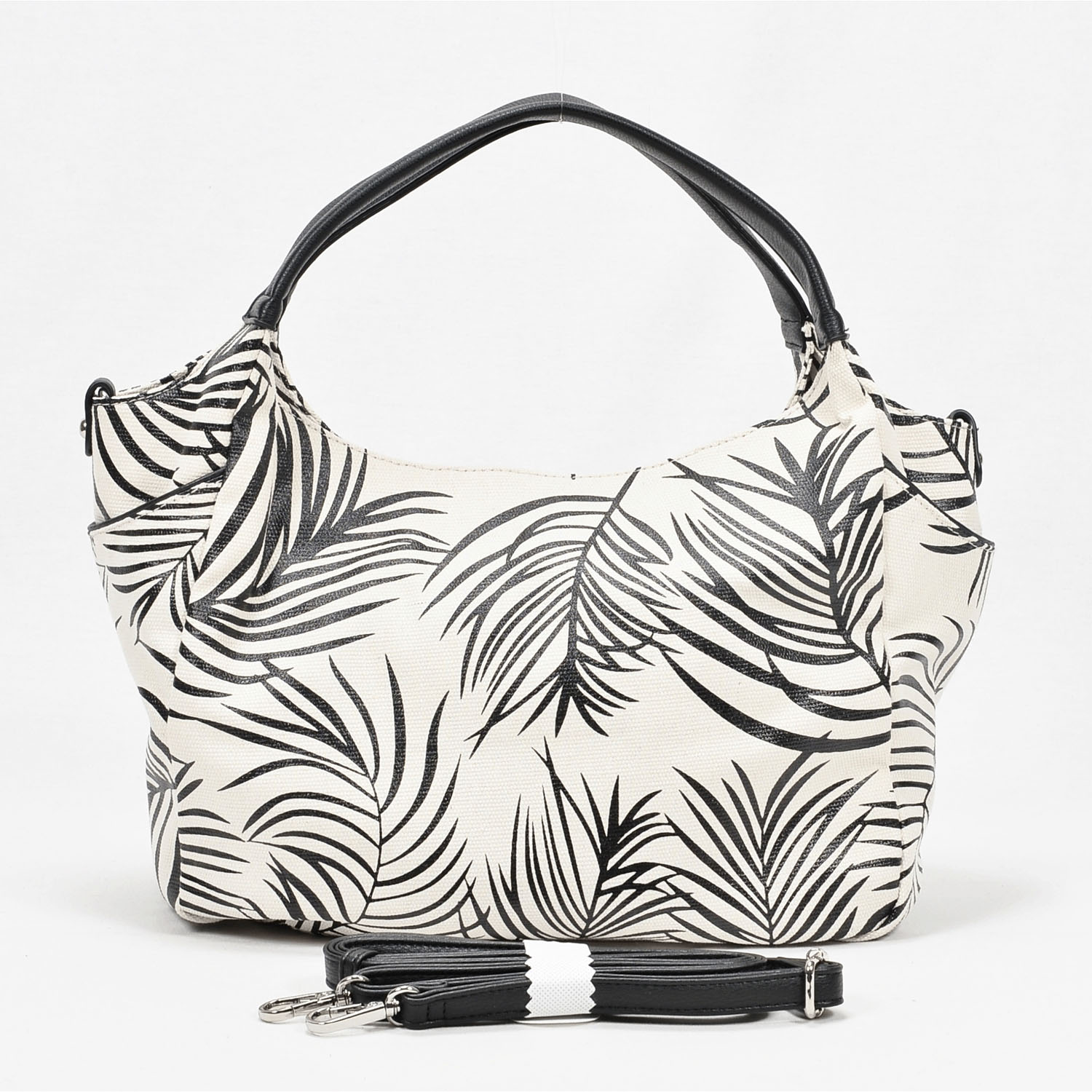 ボタニカルプリント2WAYトートバッグ - 画像6