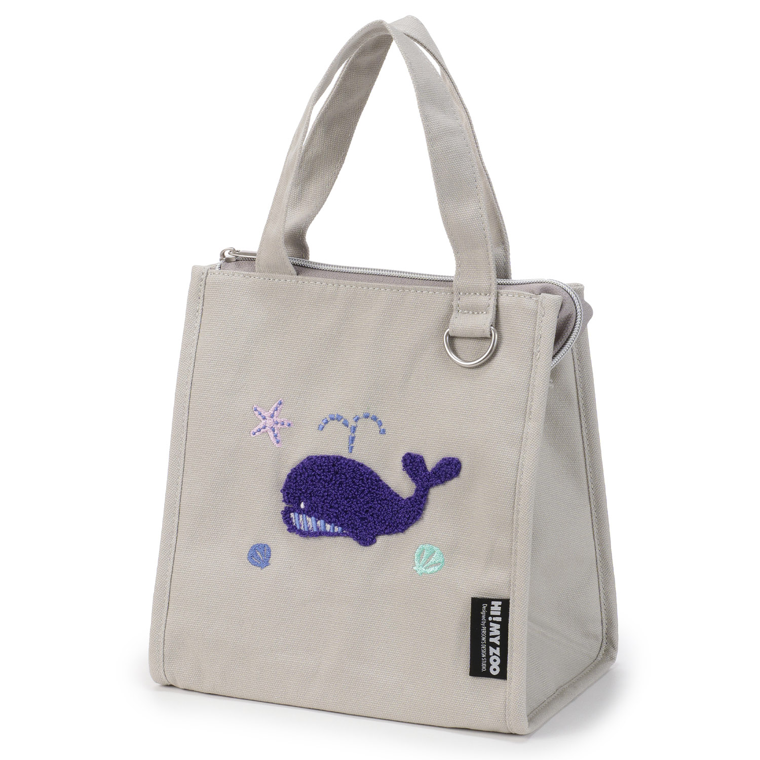 HI！MY ZOO 保冷キャンバスランチバッグ - 画像2
