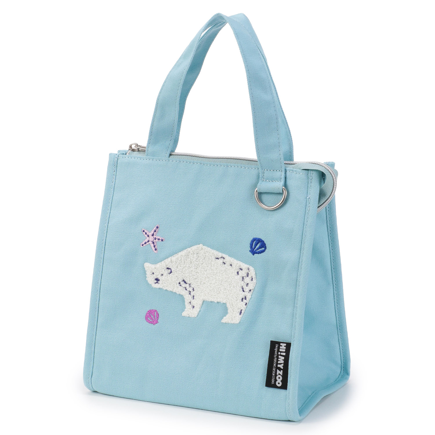 HI！MY ZOO 保冷キャンバスランチバッグ - 画像4