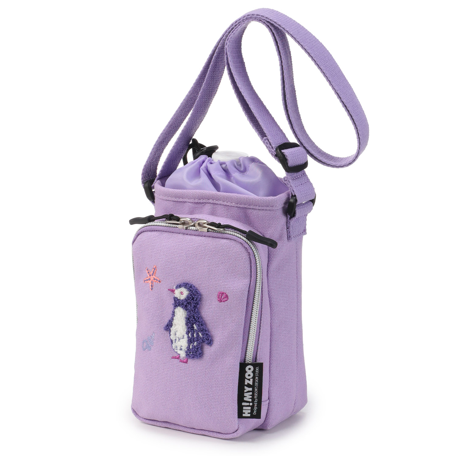HI！MY ZOO 保冷キャンバスボトルショルダーバッグ - 画像9