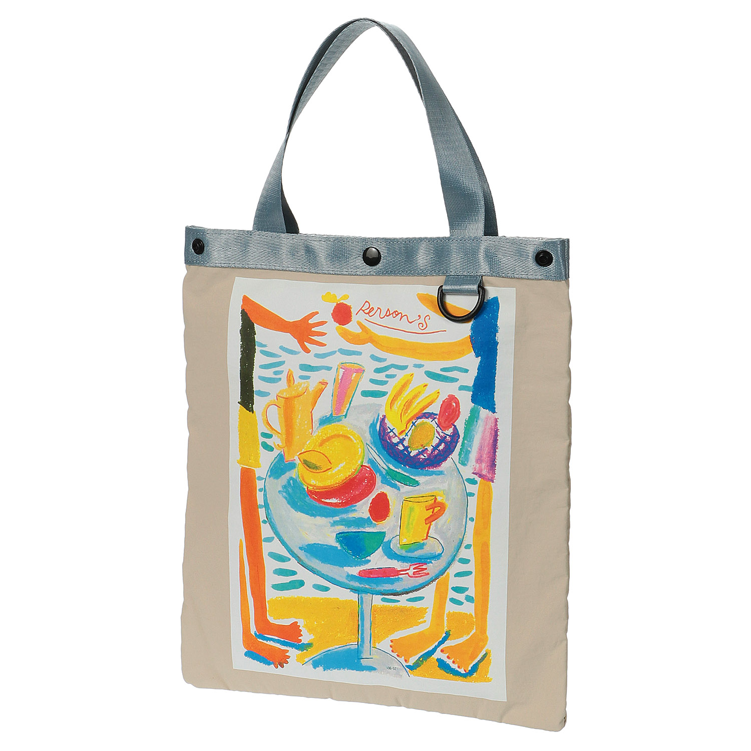 PERSONS 保冷INBAG付きマチ無しトートバッグ - 画像11