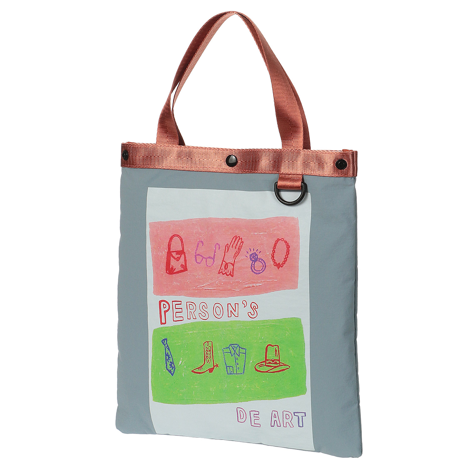 PERSONS 保冷INBAG付きマチ無しトートバッグ - 画像7