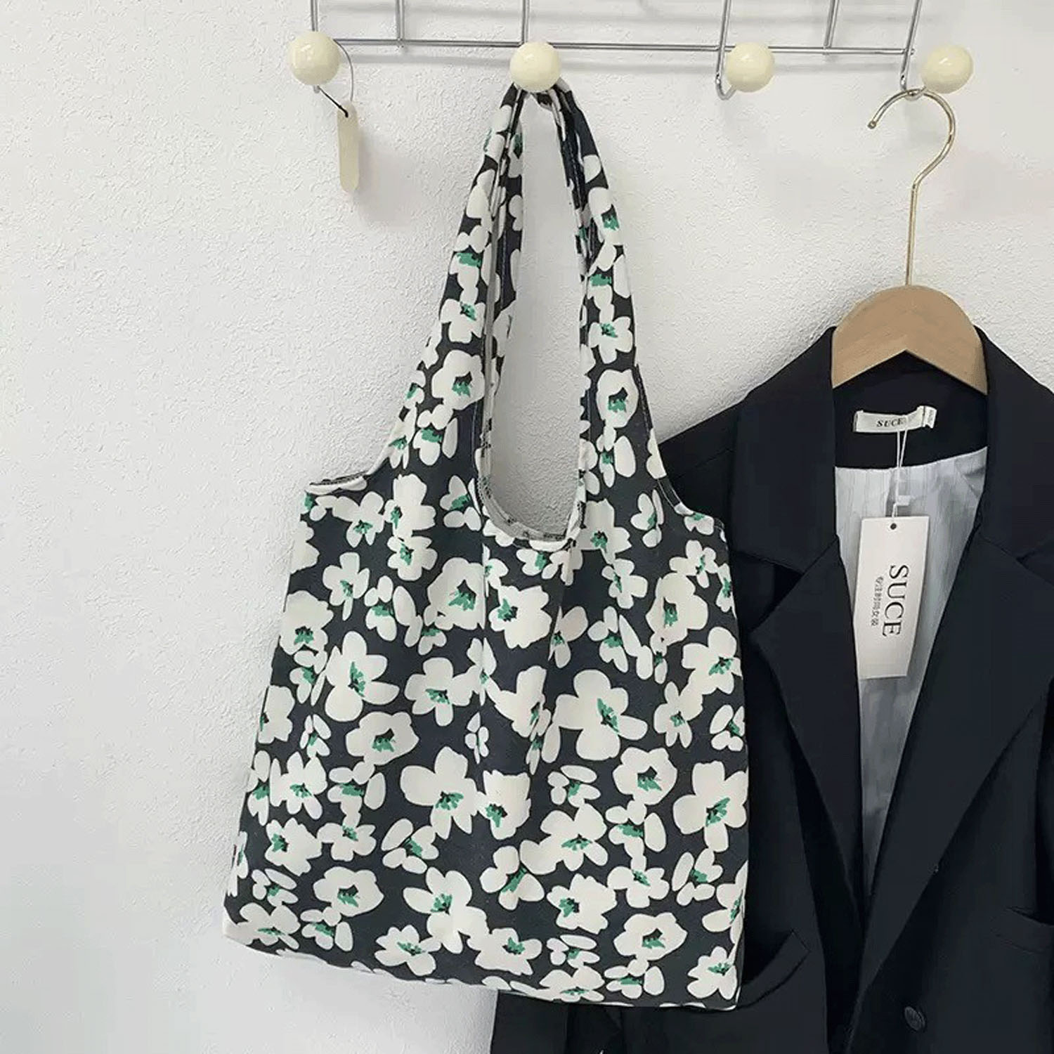 花柄トートバッグ - 画像6