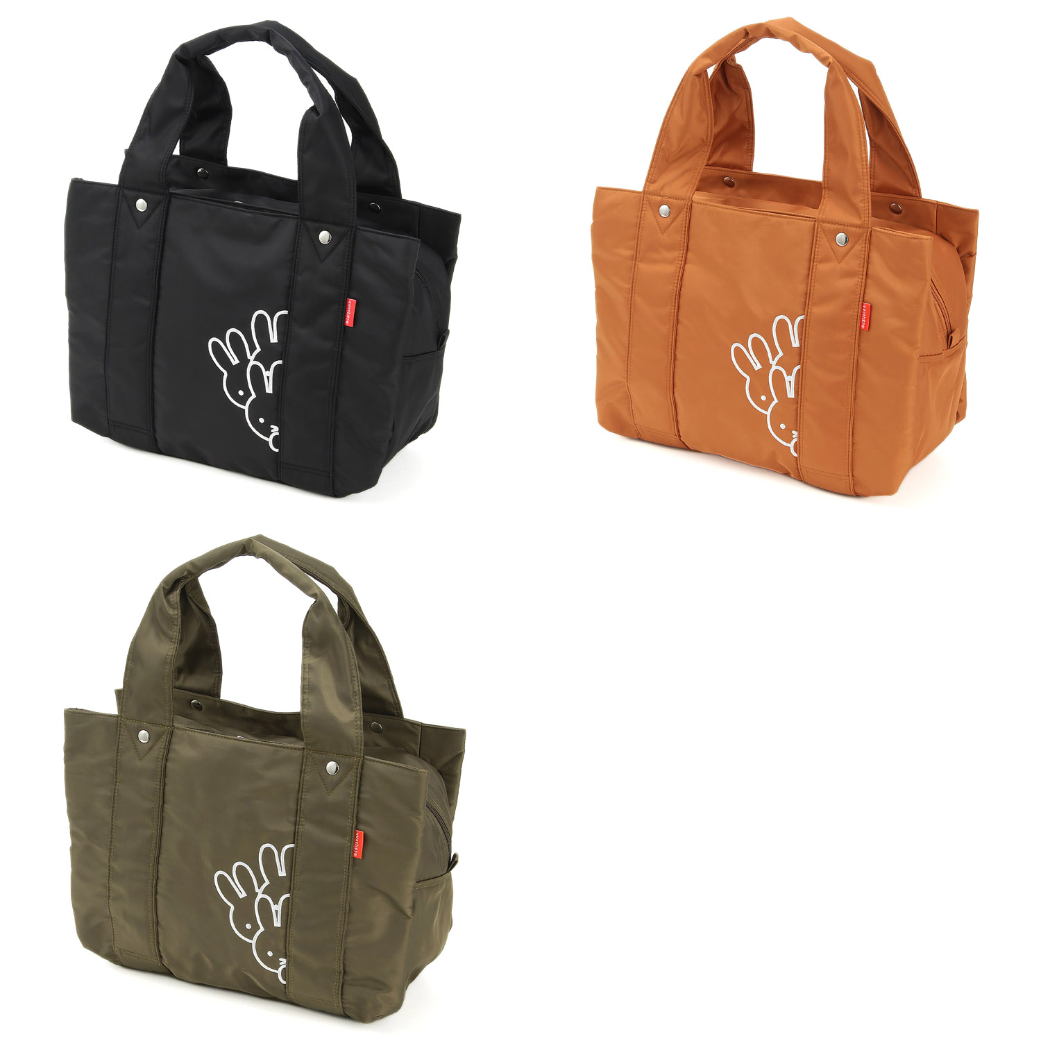 Zucchero×miffy刺繍トートバッグ - 画像1