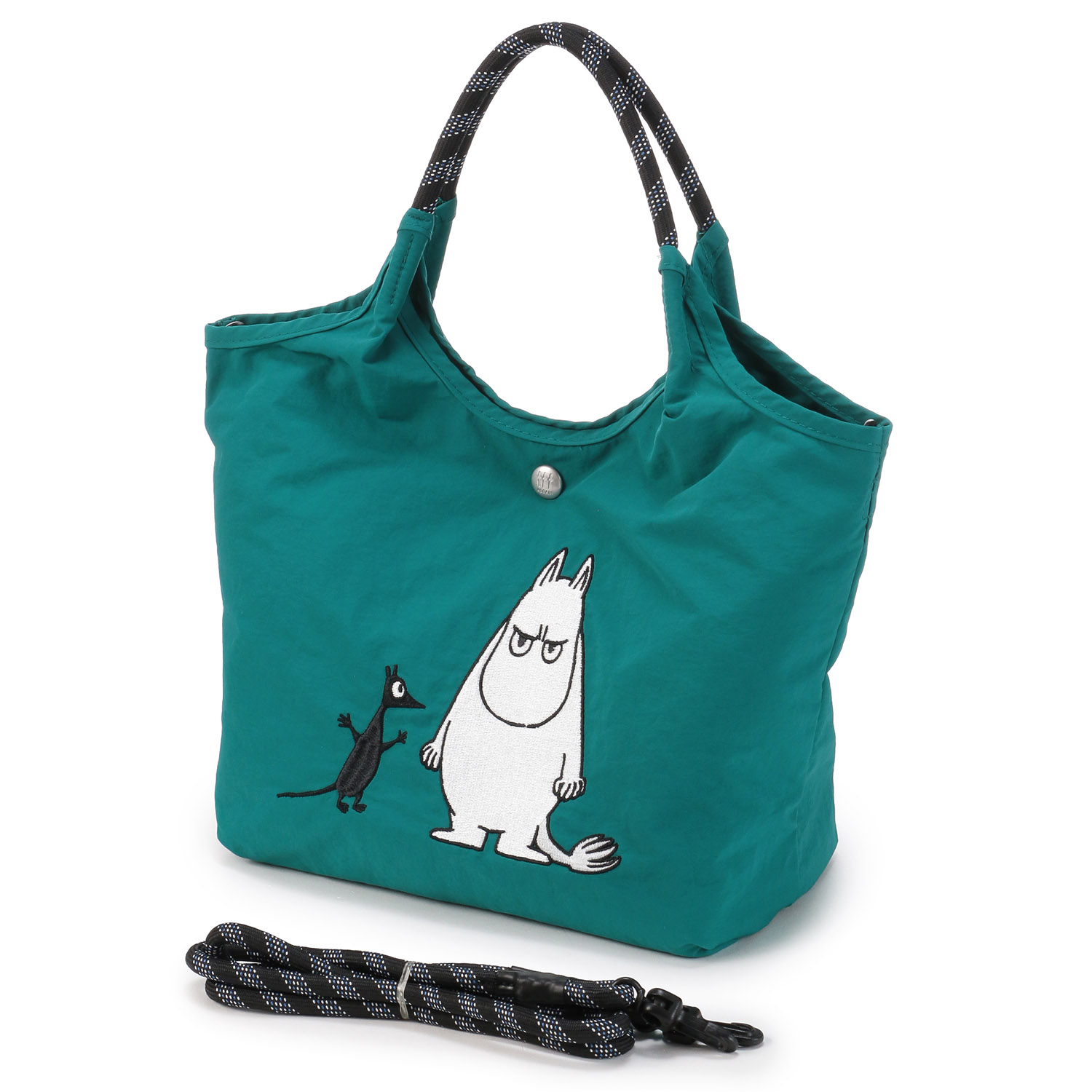 MOOMIN ナイロン刺繍2WAYバッグ - 画像11