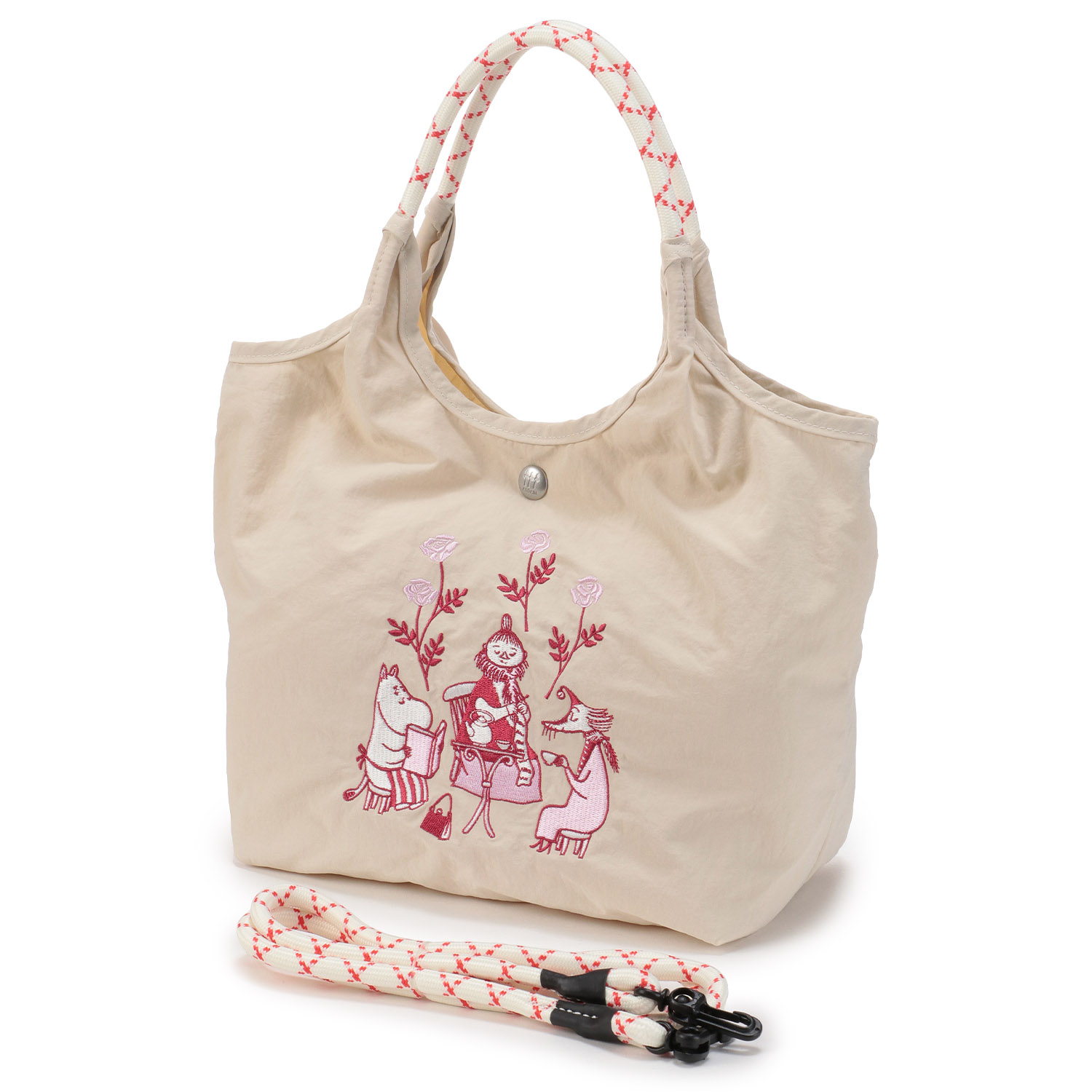 MOOMIN ナイロン刺繍2WAYバッグ - 画像8